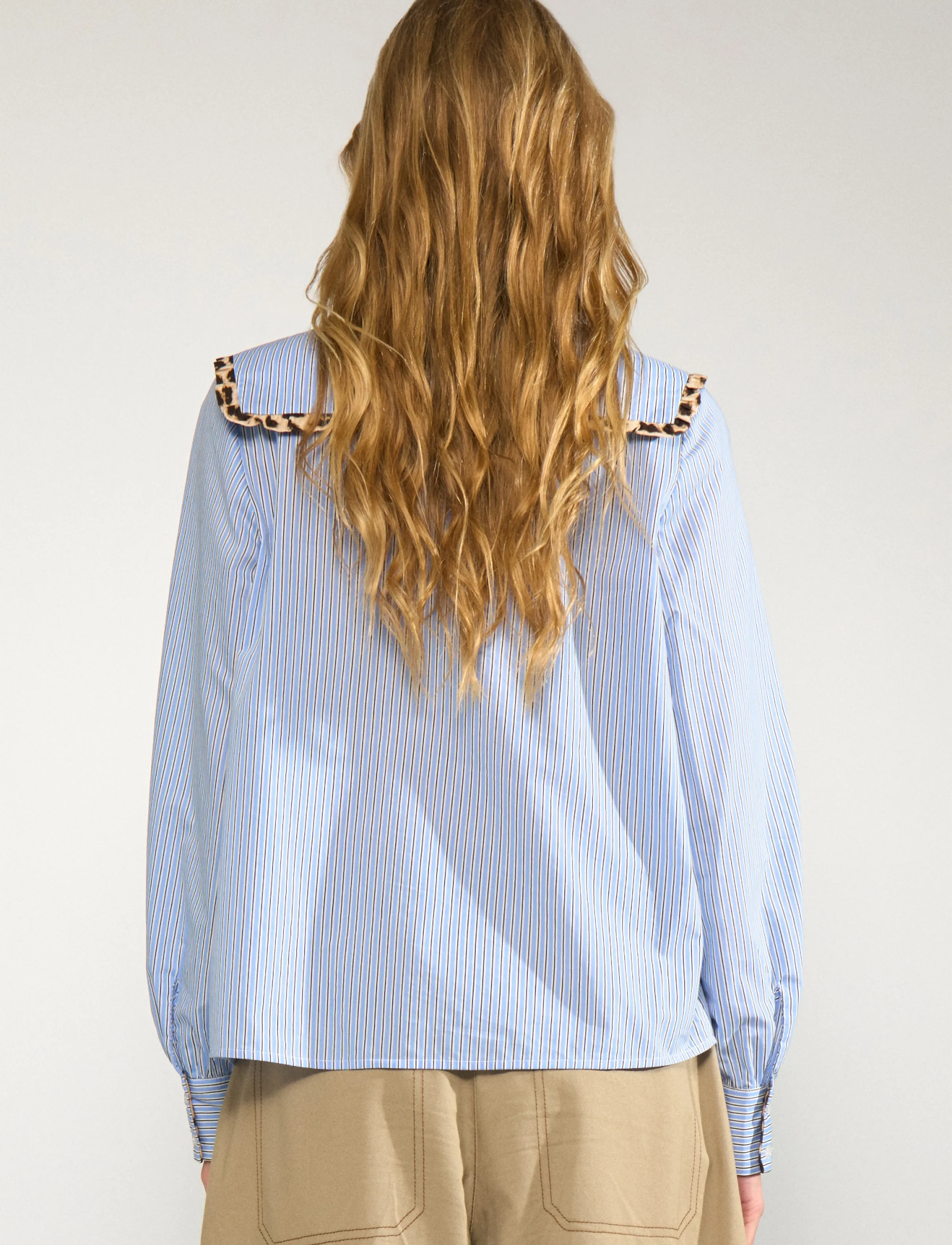 Nümph - NUMAYANA SHIRT - long-sleeved shirts - azurine - 3