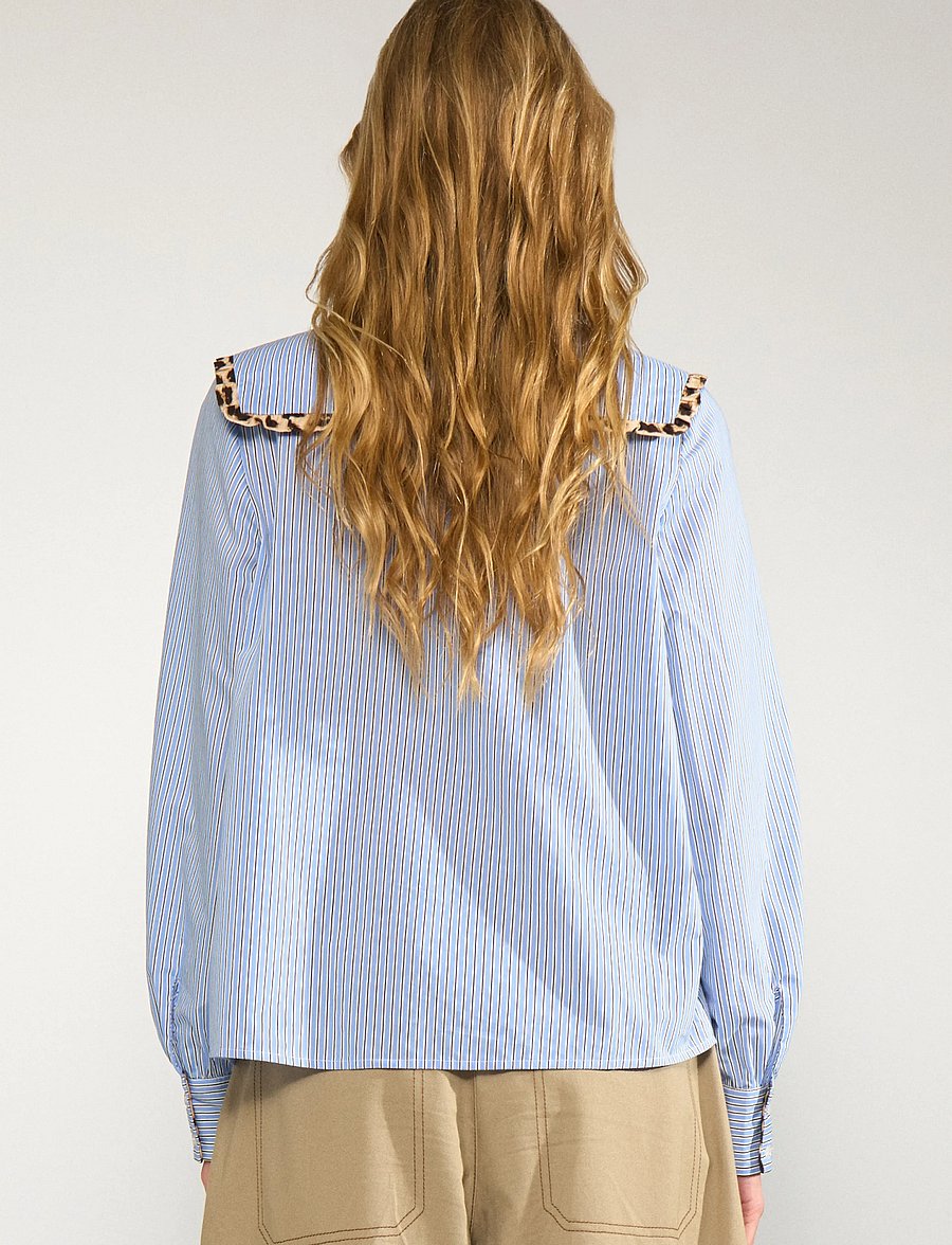 Nümph - NUMAYANA SHIRT - long-sleeved shirts - azurine - 3