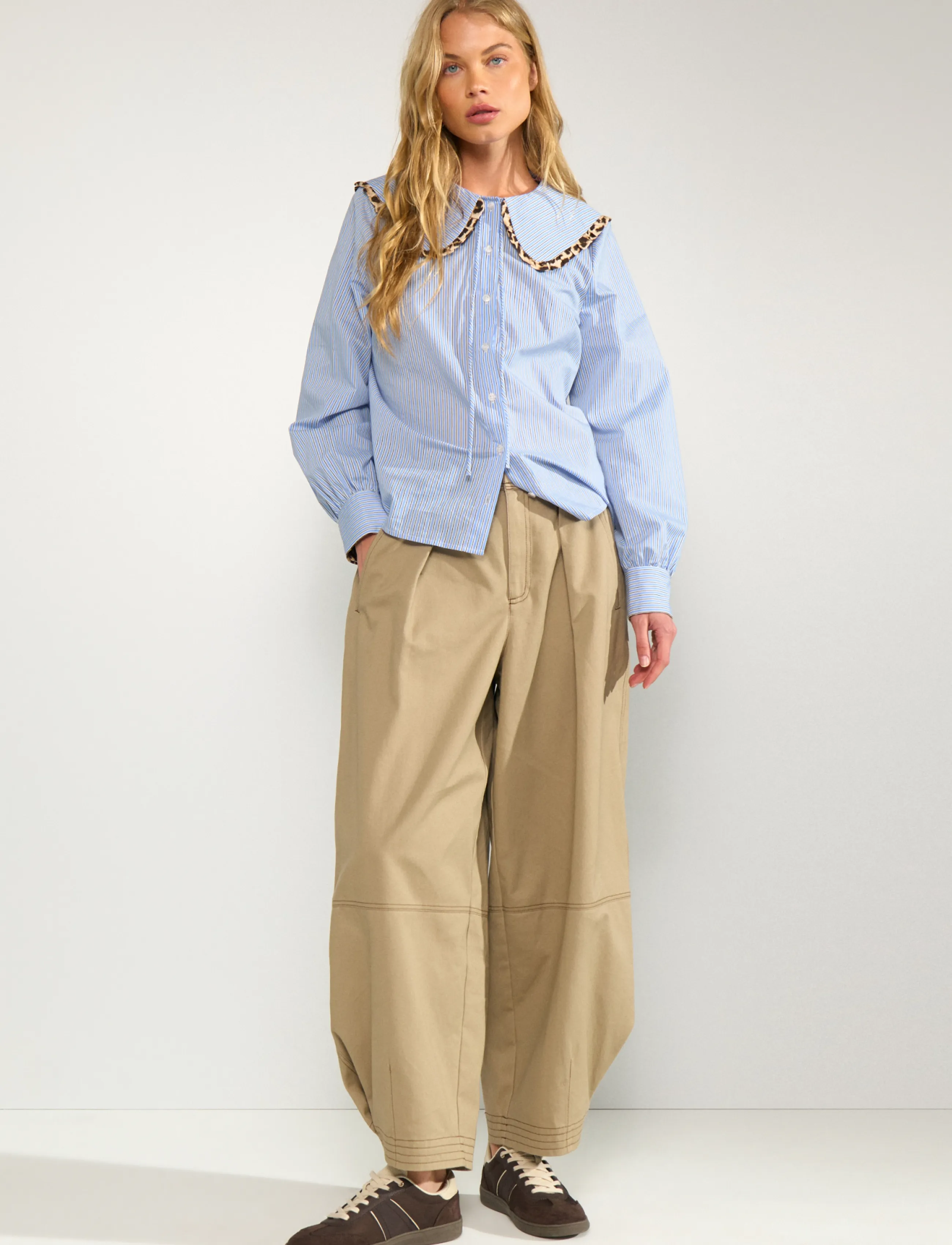 Nümph - NUMAYANA SHIRT - long-sleeved shirts - azurine - 4
