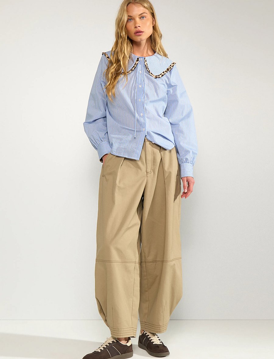 Nümph - NUMAYANA SHIRT - long-sleeved shirts - azurine - 4