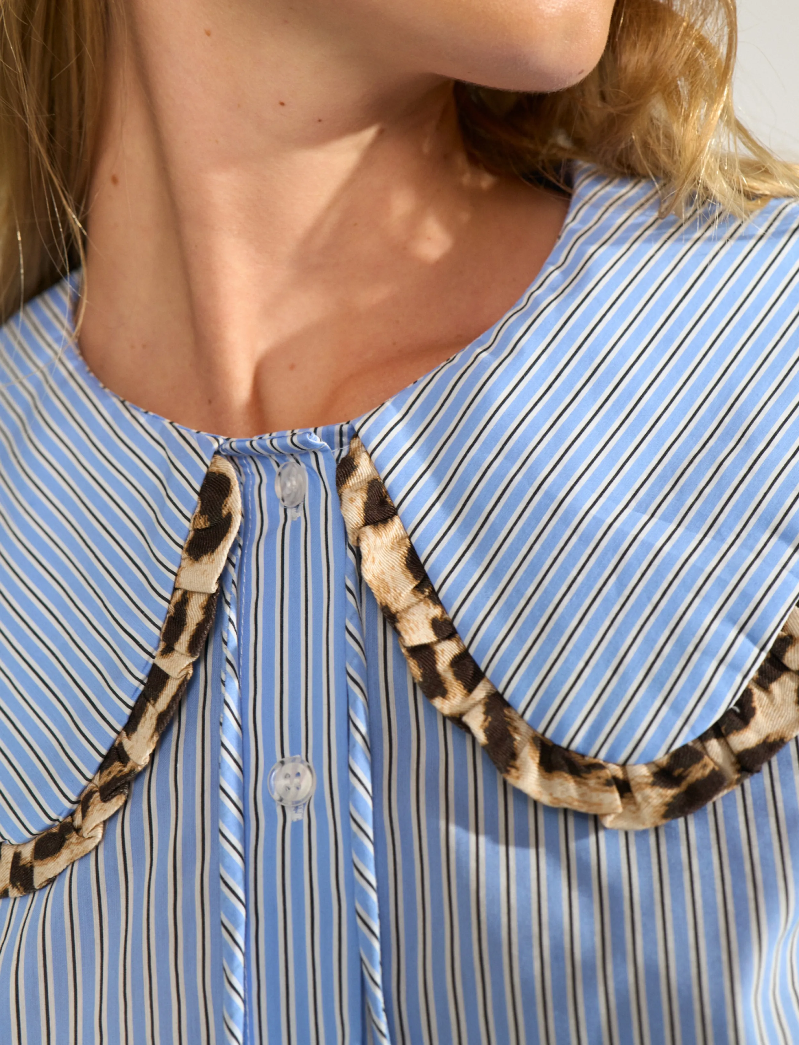 Nümph - NUMAYANA SHIRT - long-sleeved shirts - azurine - 5