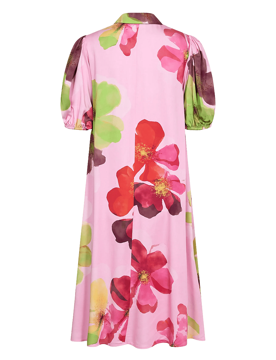 Nümph - NUTASSY SHORT DRESS - midiklänningar - lilac sachet - 2