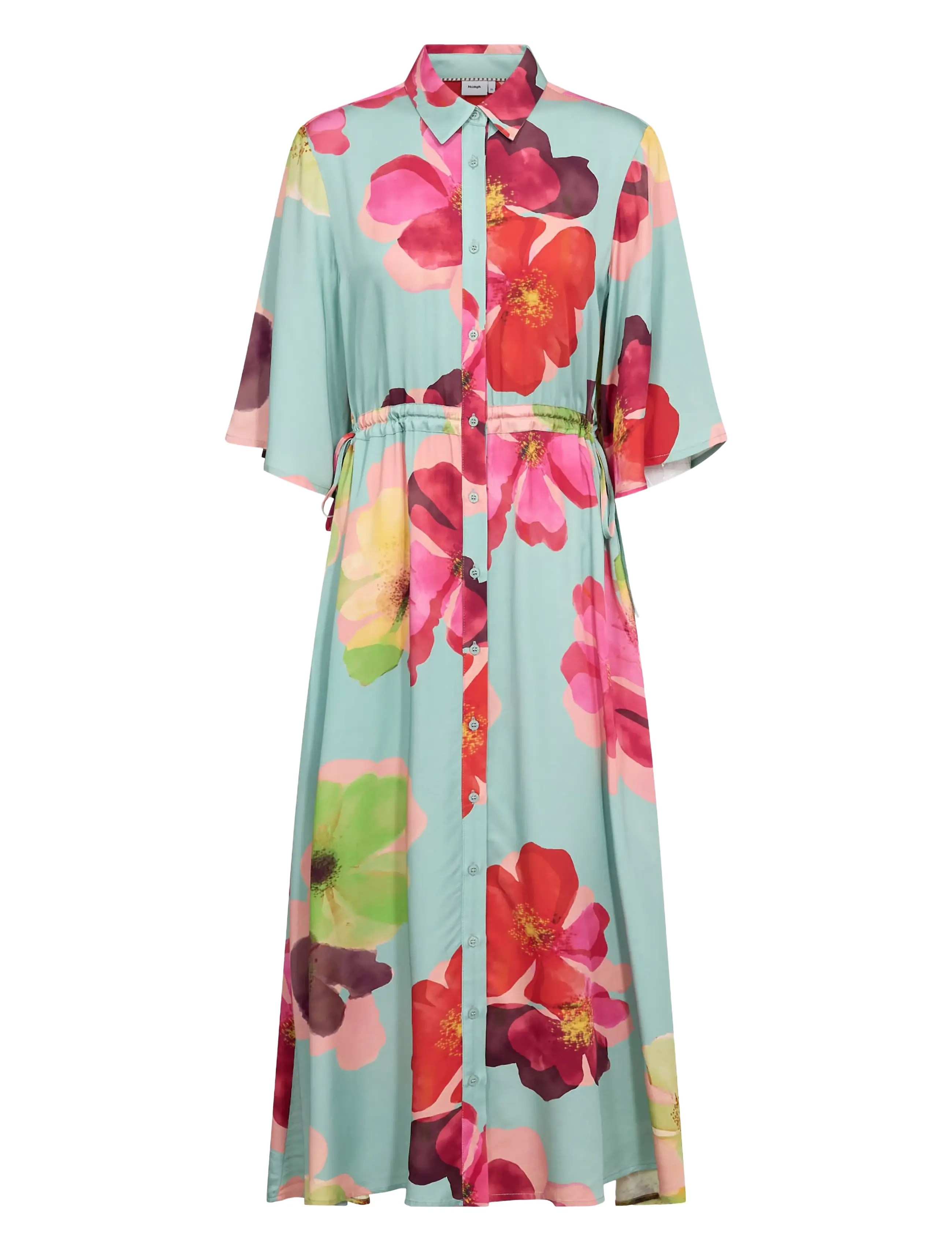 Nümph - NUTASSY LONG DRESS - harbor gray - 1