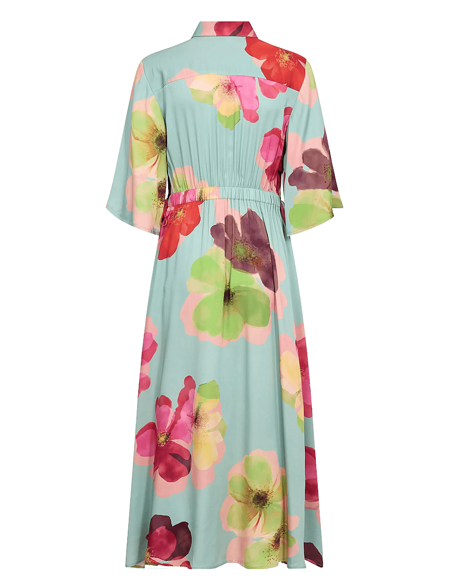 Nümph - NUTASSY LONG DRESS - maxikleider - harbor gray - 2