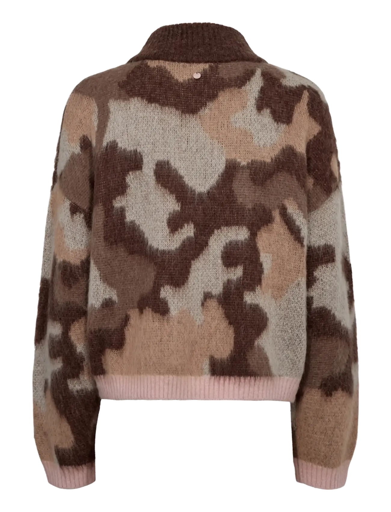 Nümph - NUCAMU PULLOVER - black coffee - 2
