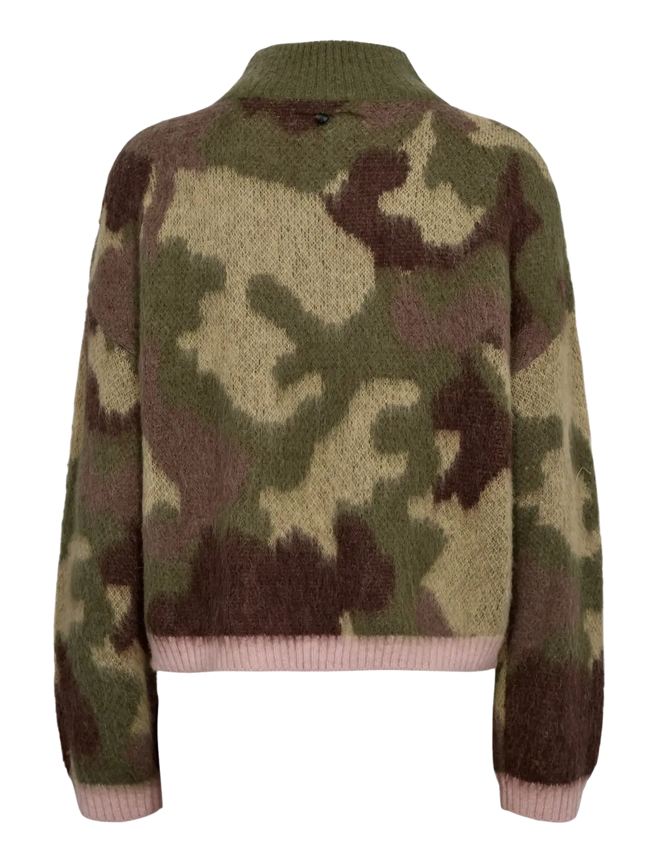Nümph - NUCAMU PULLOVER - pullover - calla green - 2