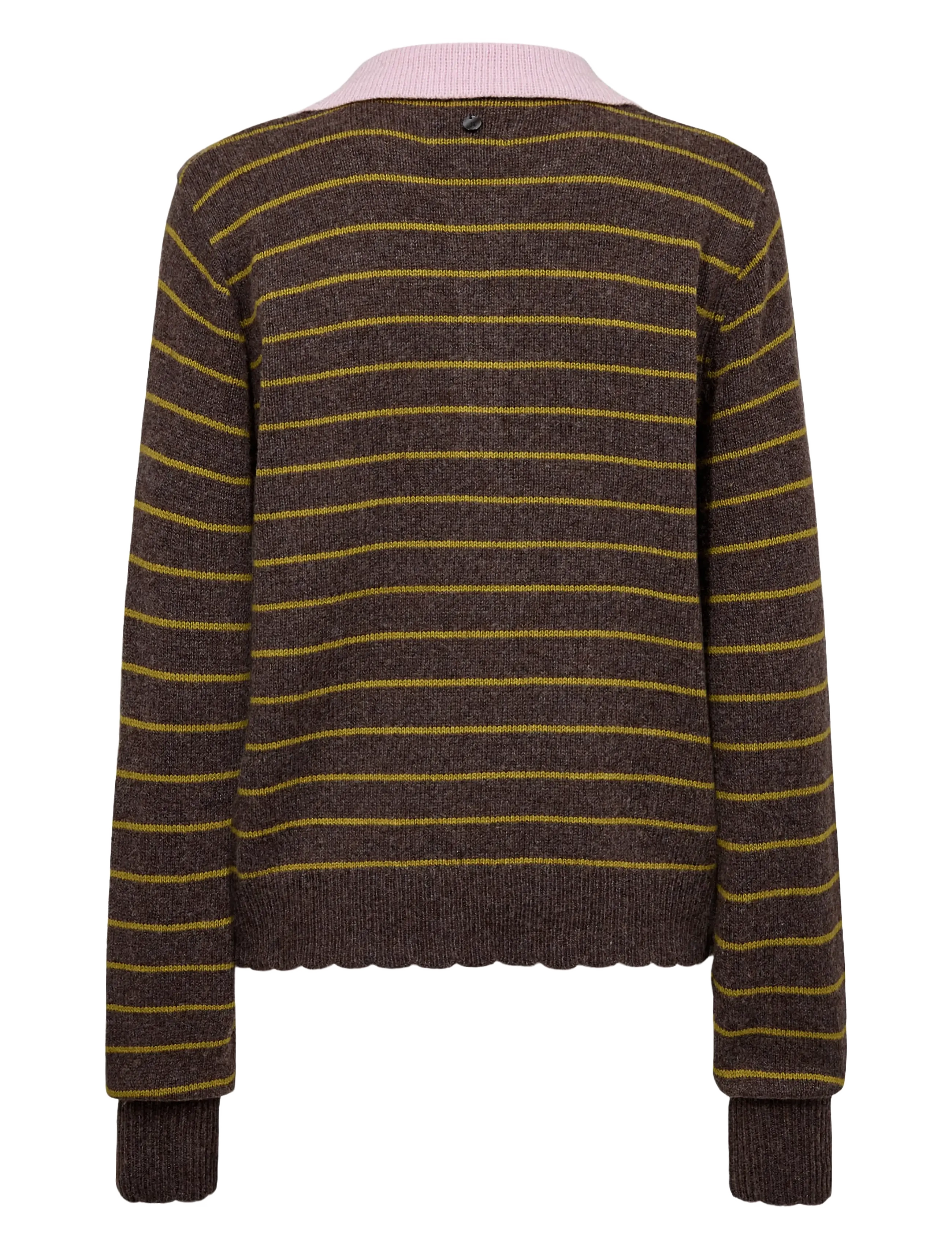 Nümph - NULUCINDA STRIPE PULLOVER - black coffee - 2