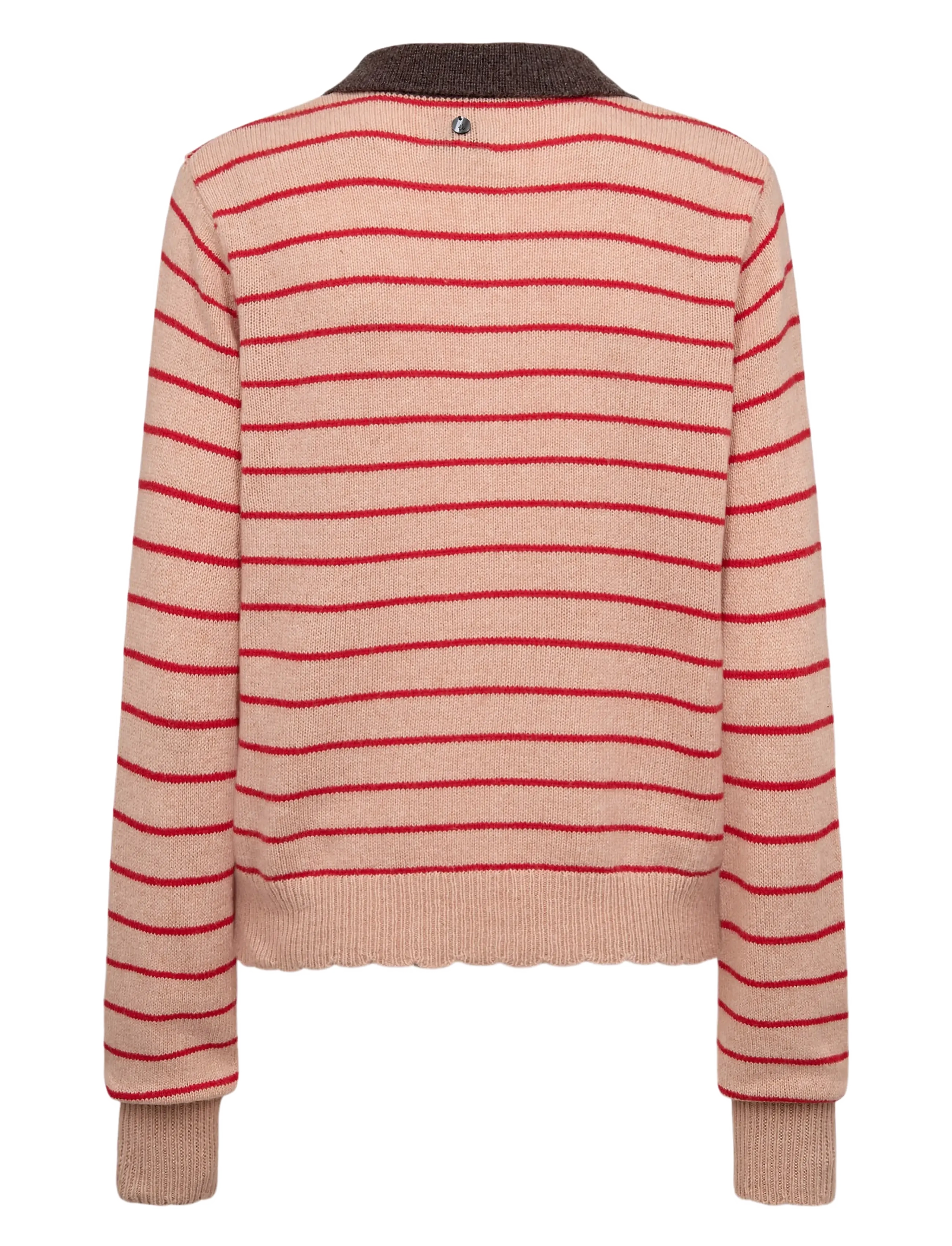 Nümph - NULUCINDA STRIPE PULLOVER - pullover - roebuck - 2