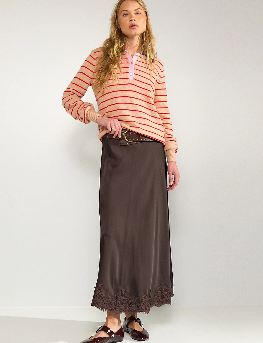 Nümph - NULUCINDA STRIPE PULLOVER - pullover - roebuck - 4