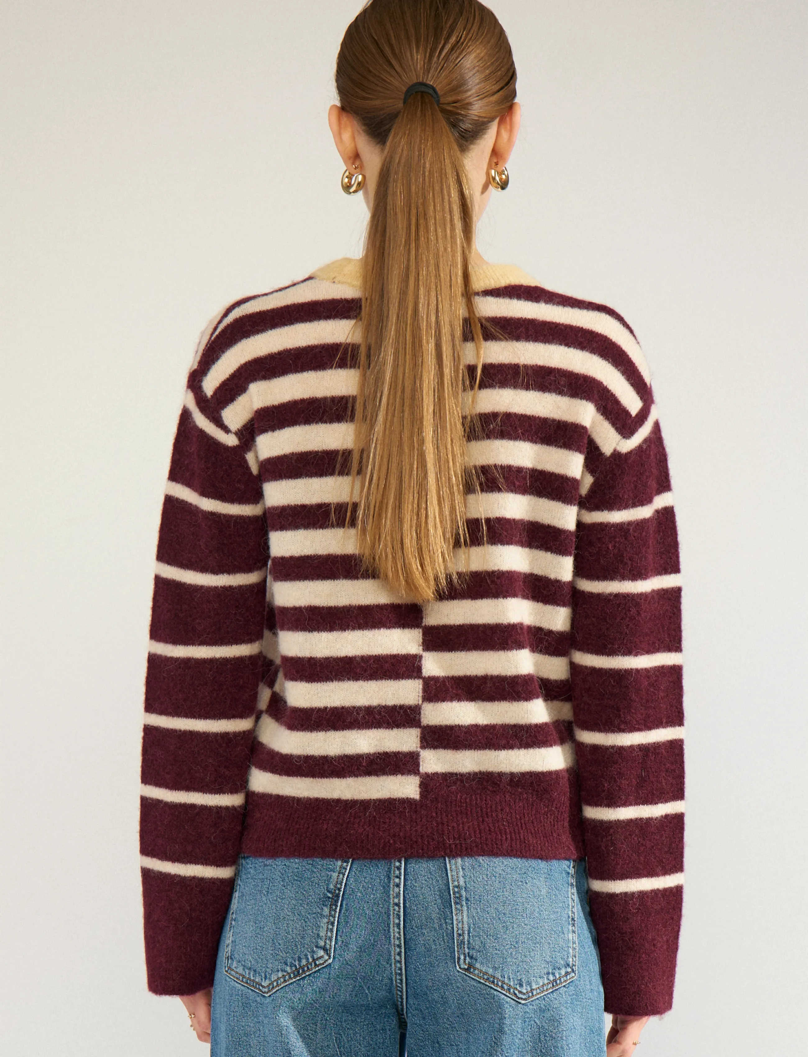 Nümph - NURIETTE BLOCK STRIPE PULLOVER - pullover - fig - 4