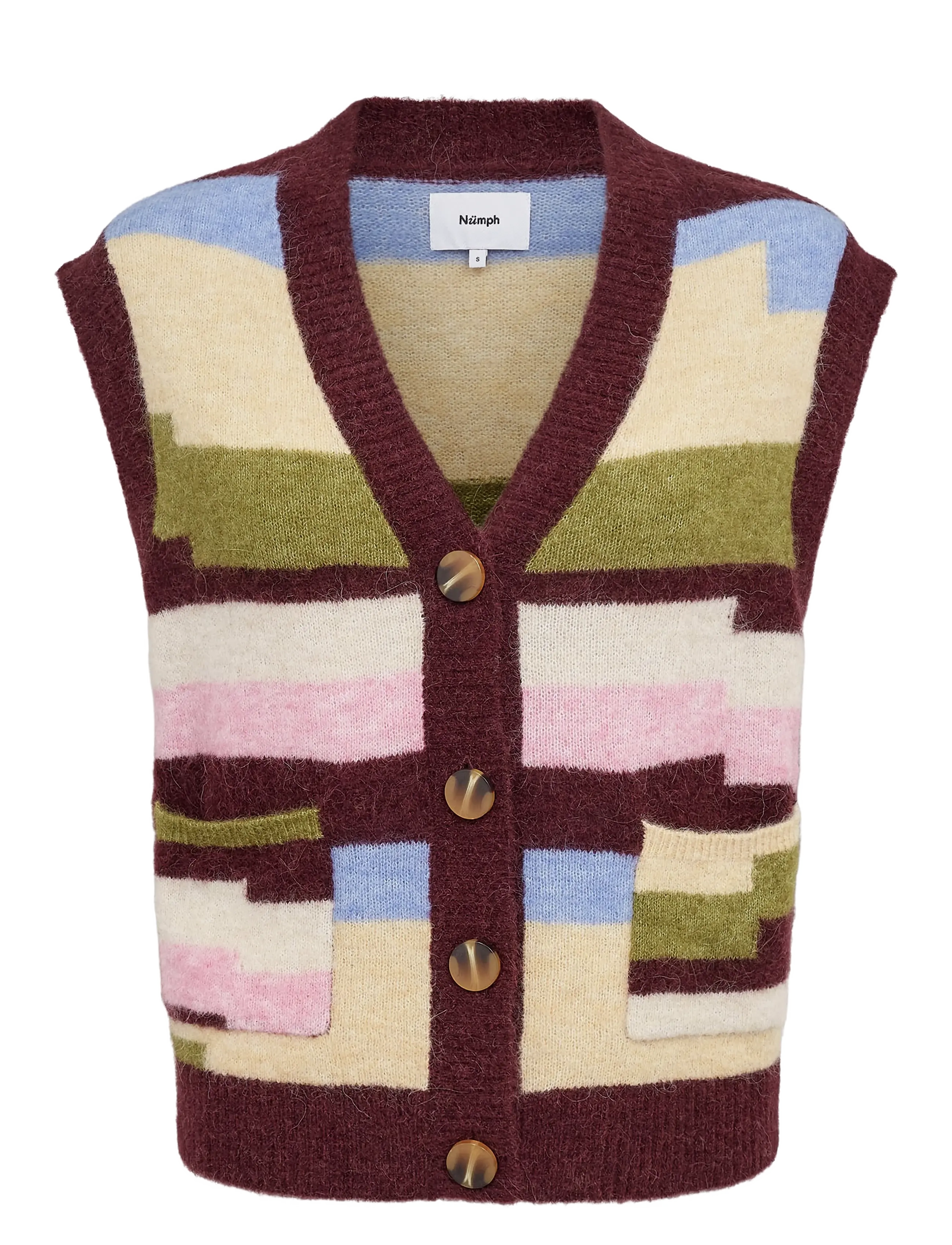 Nümph - Nuriette Pixel Stripe Vest