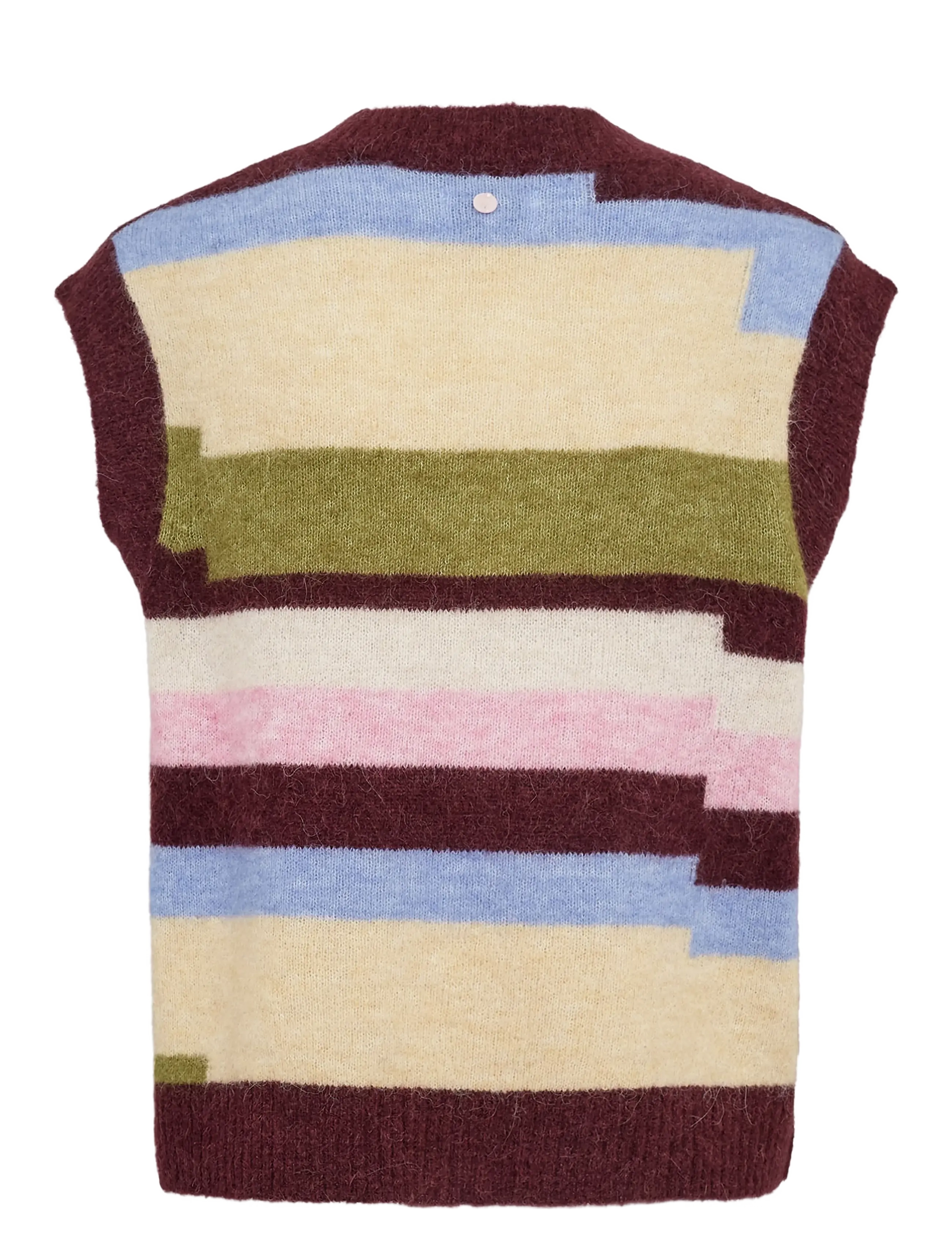 Nümph - NURIETTE PIXEL STRIPE VEST - strikveste - fig - 2
