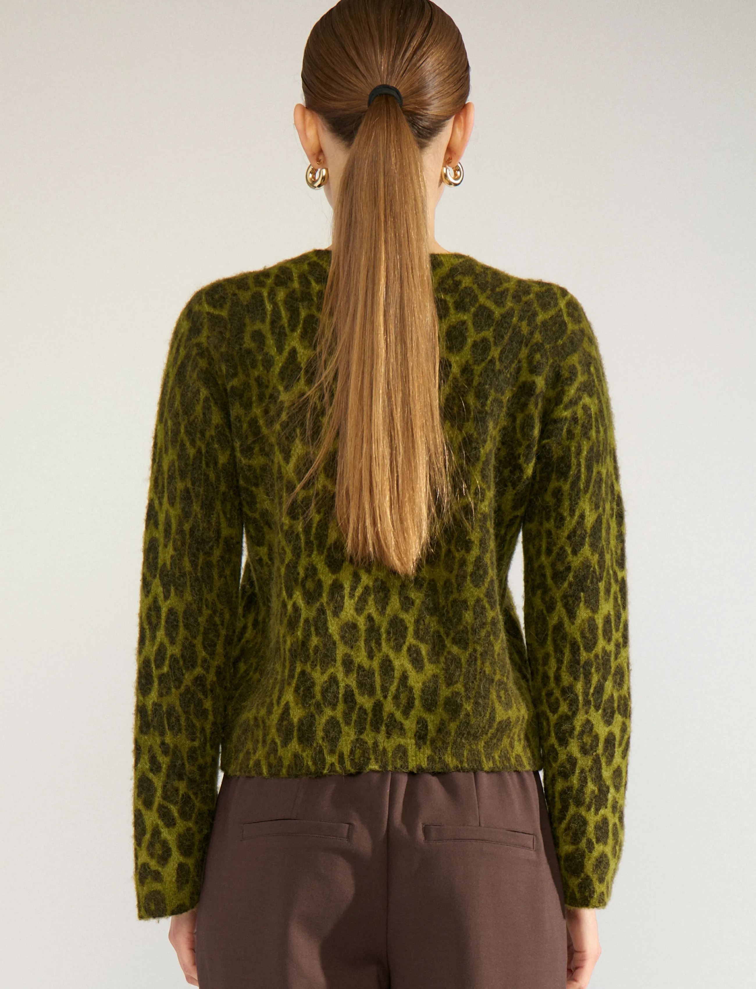 Nümph - NURIETTE LEO PULLOVER - jumpers - calla green - 3