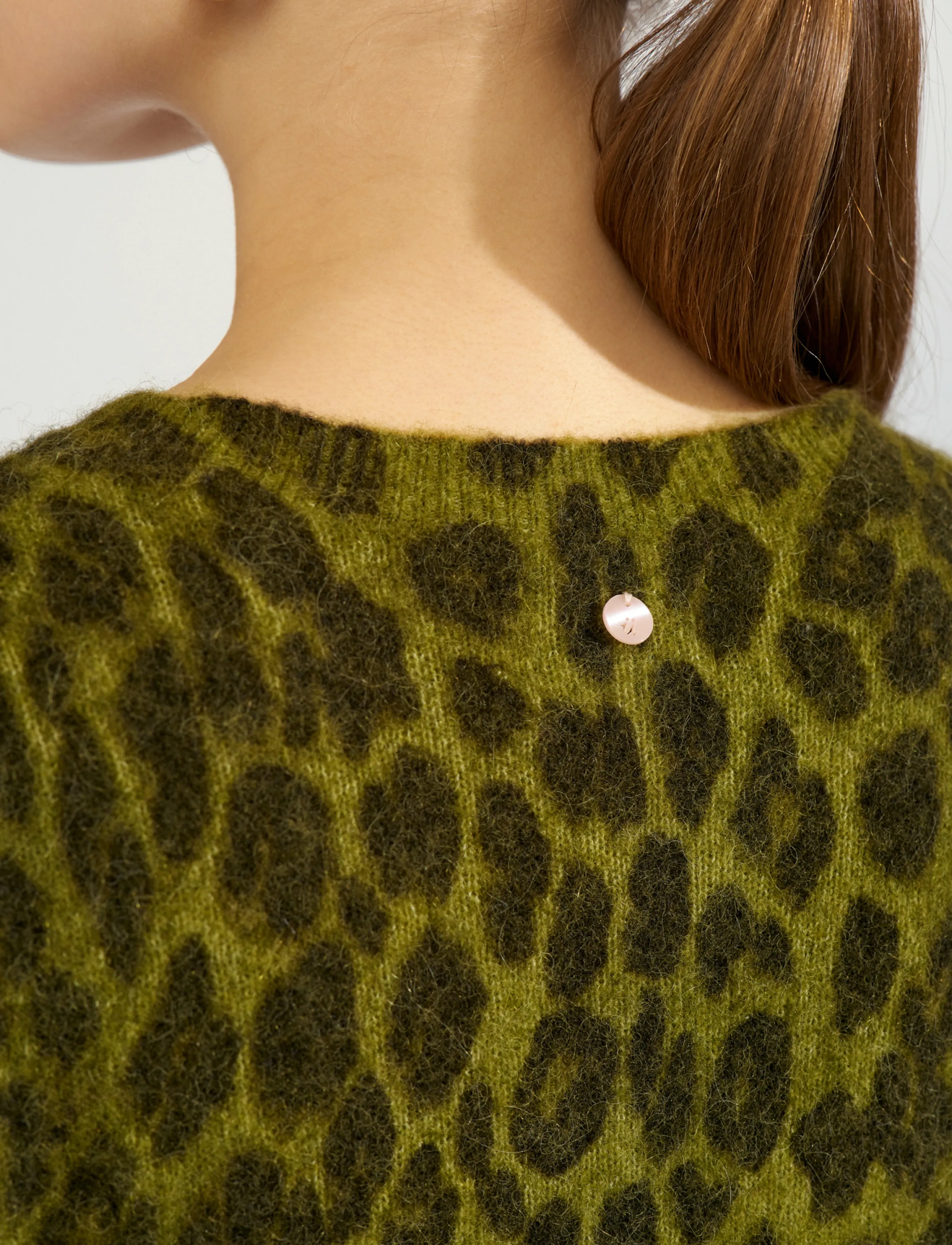 Nümph - NURIETTE LEO PULLOVER - jumpers - calla green - 4
