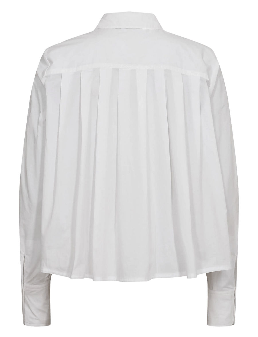 Nümph - NUASHO SHIRT - pikkade varrukatega särgid - bright white - 2