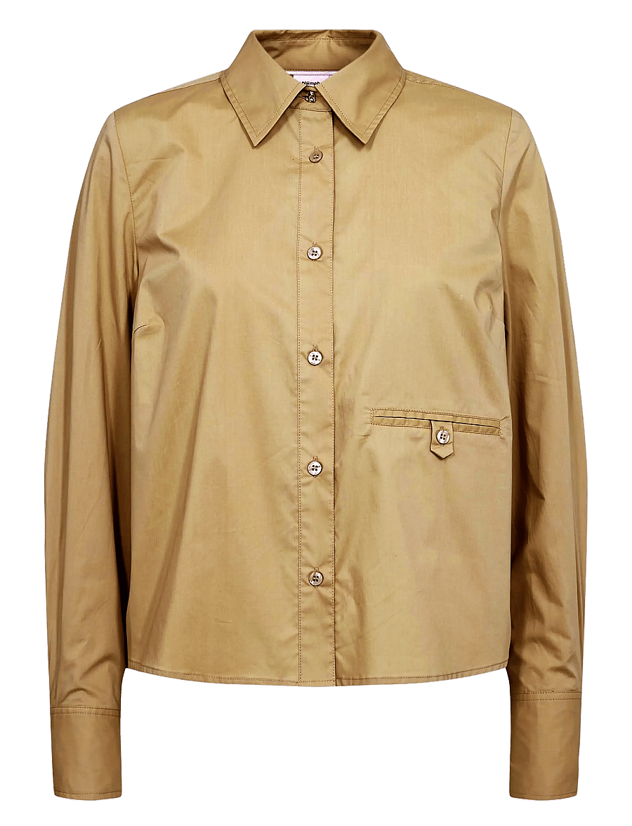 Nümph - NUASHO SHIRT - long-sleeved shirts - kelp - 1
