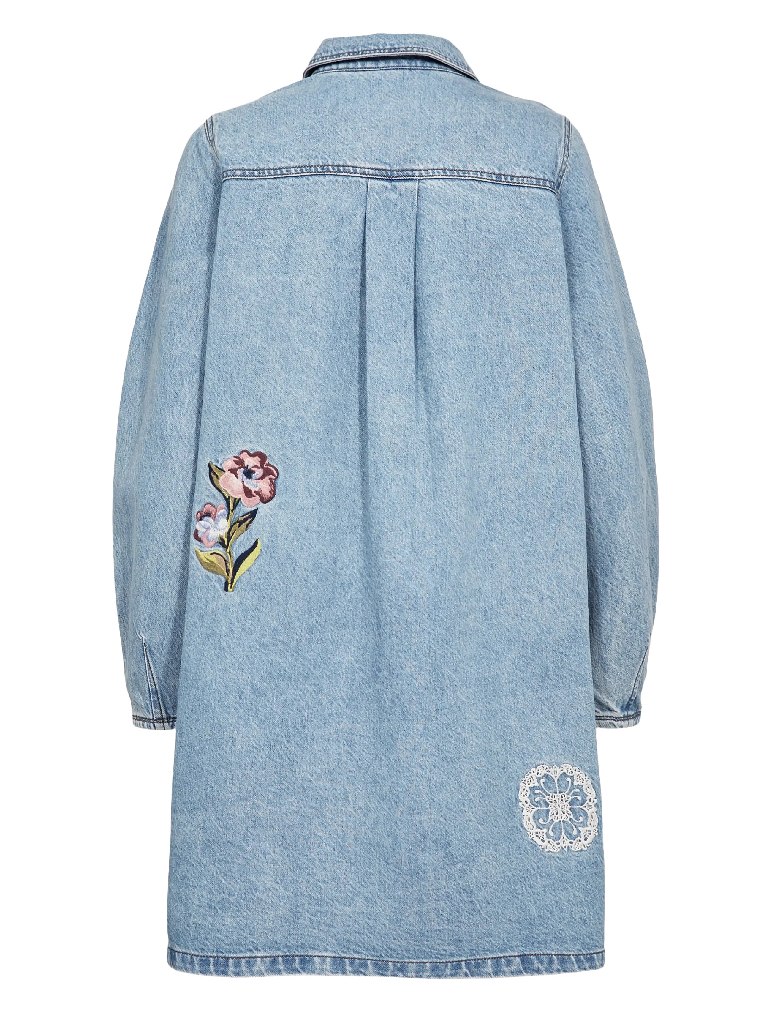 Nümph - NUDENMA DRESS - jeanskleider - medium blue denim - 1