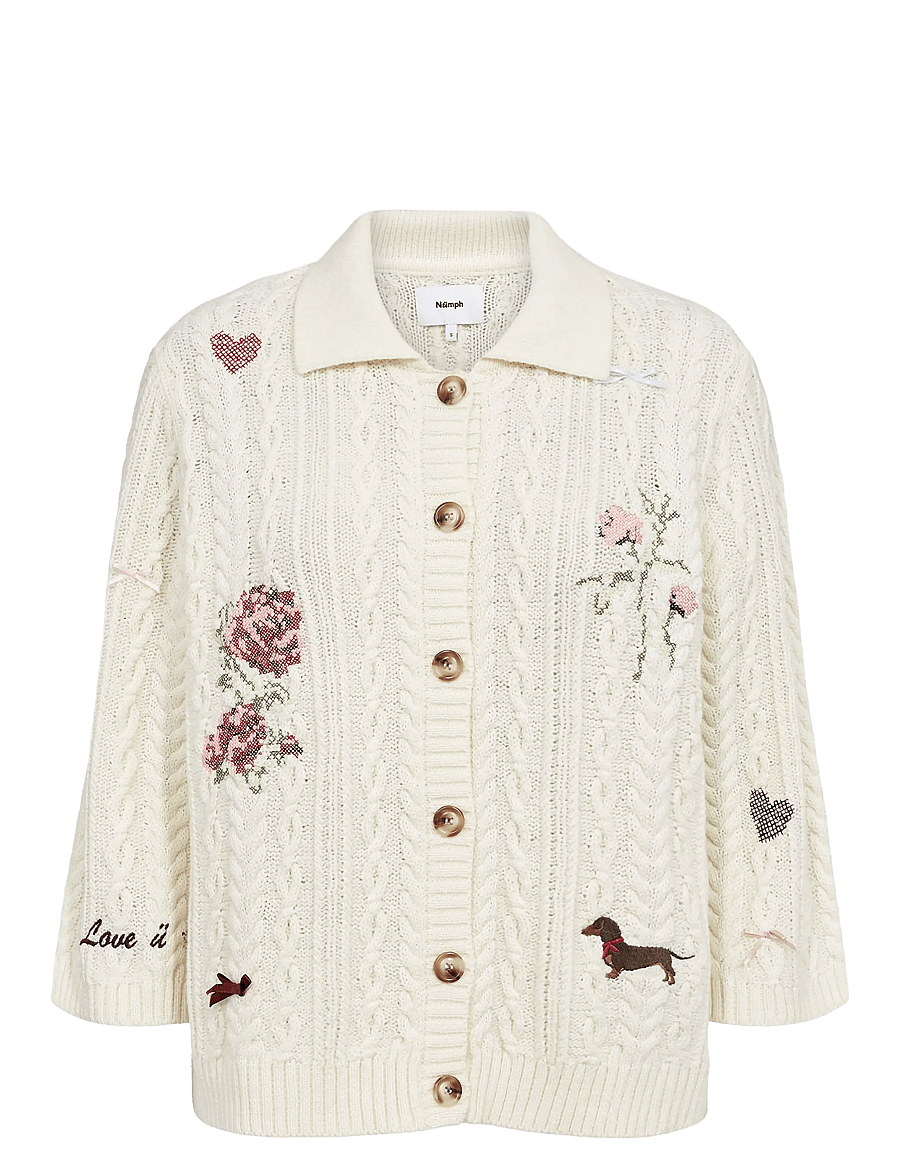 Nümph - NUHILDY CARDIGAN - koftor - pristine - 1