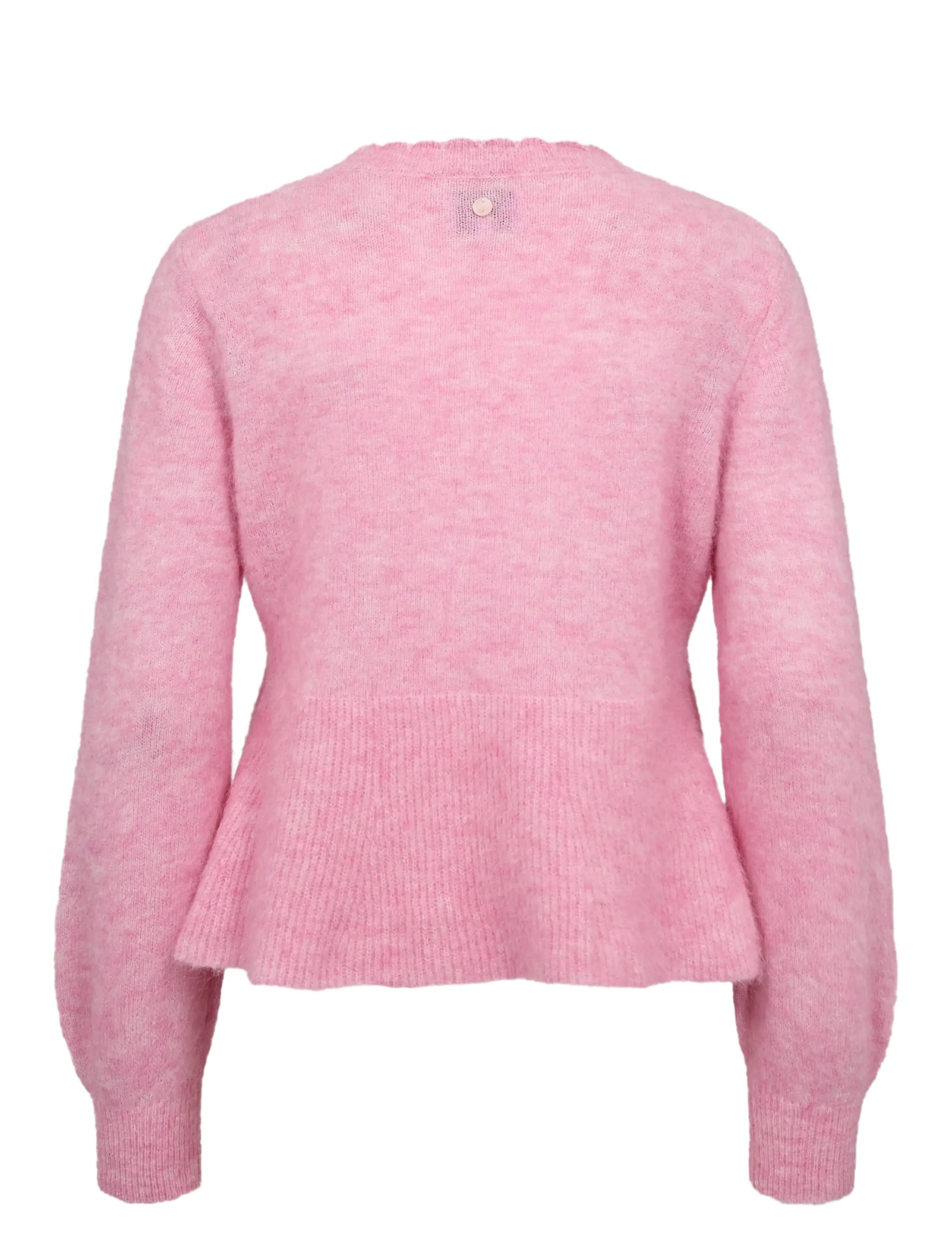 Nümph - NUSURI PEPLUM PULLOVER - bonbon - 2