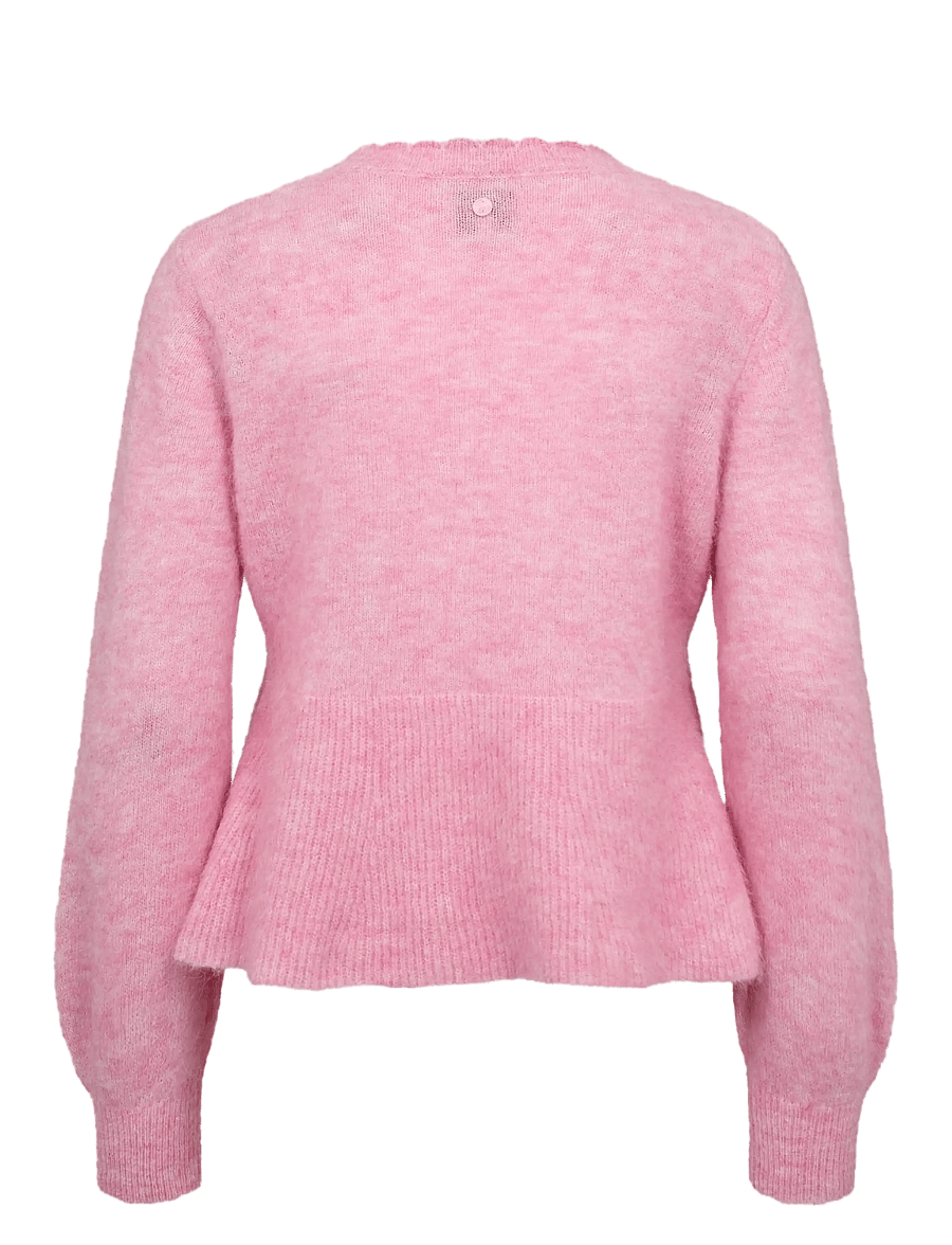 Nümph - NUSURI PEPLUM PULLOVER - kampsunid - bonbon - 2