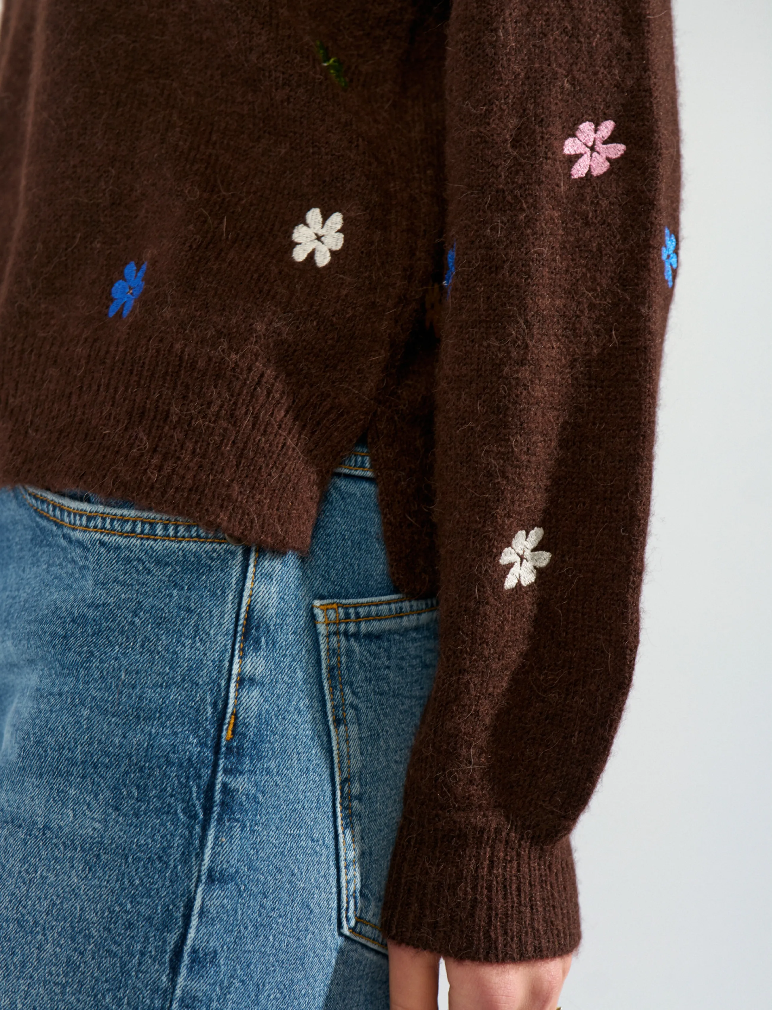 NÜMPH Nuflorie Pullover stickade tröjor dam – bild 5