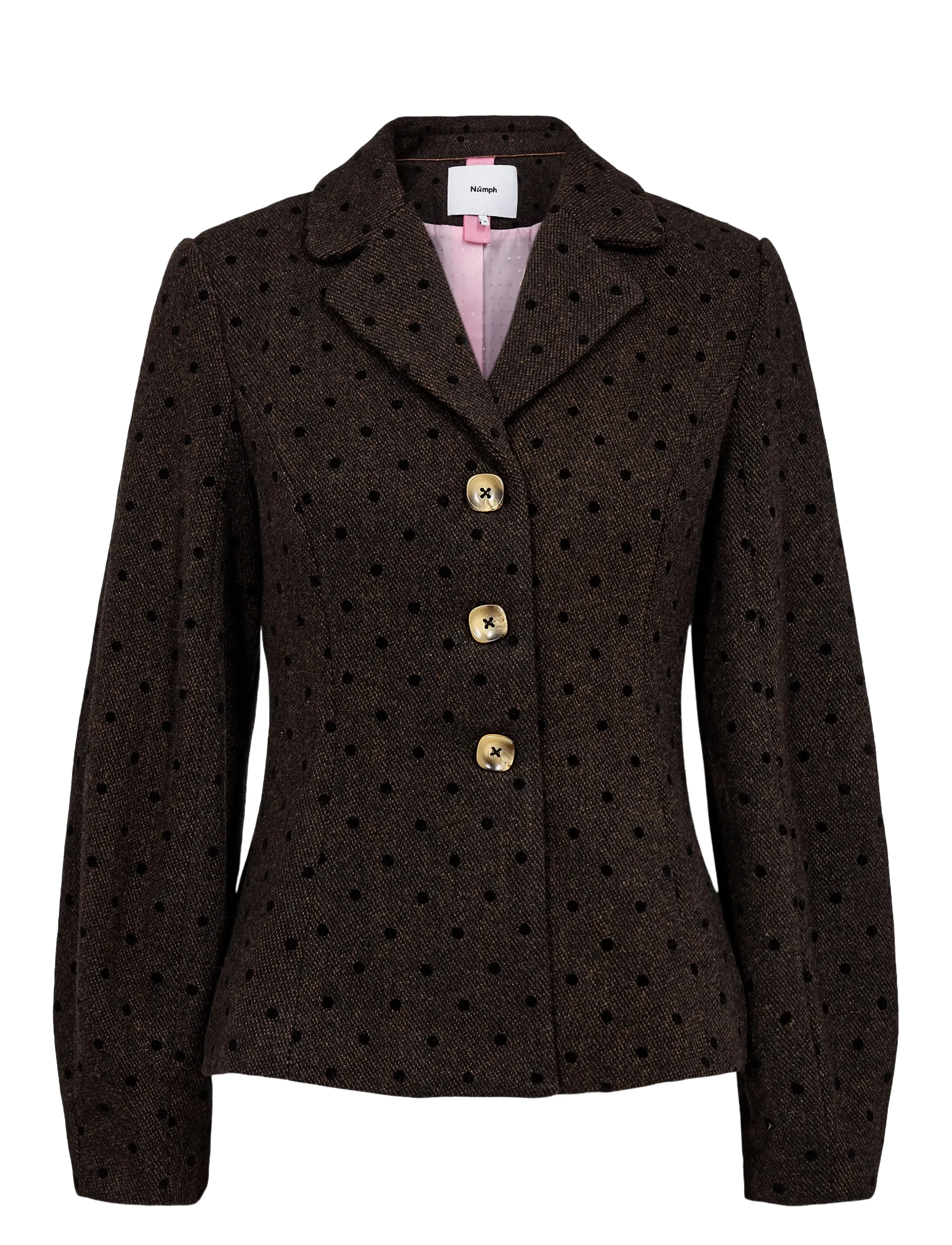 Nümph NUAMIA BLAZER - Fashion Trends - BLACK COFFEE / brown