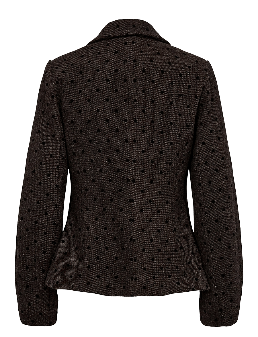 Nümph - NUAMIA BLAZER - enkeltradede blazere - black coffee - 2