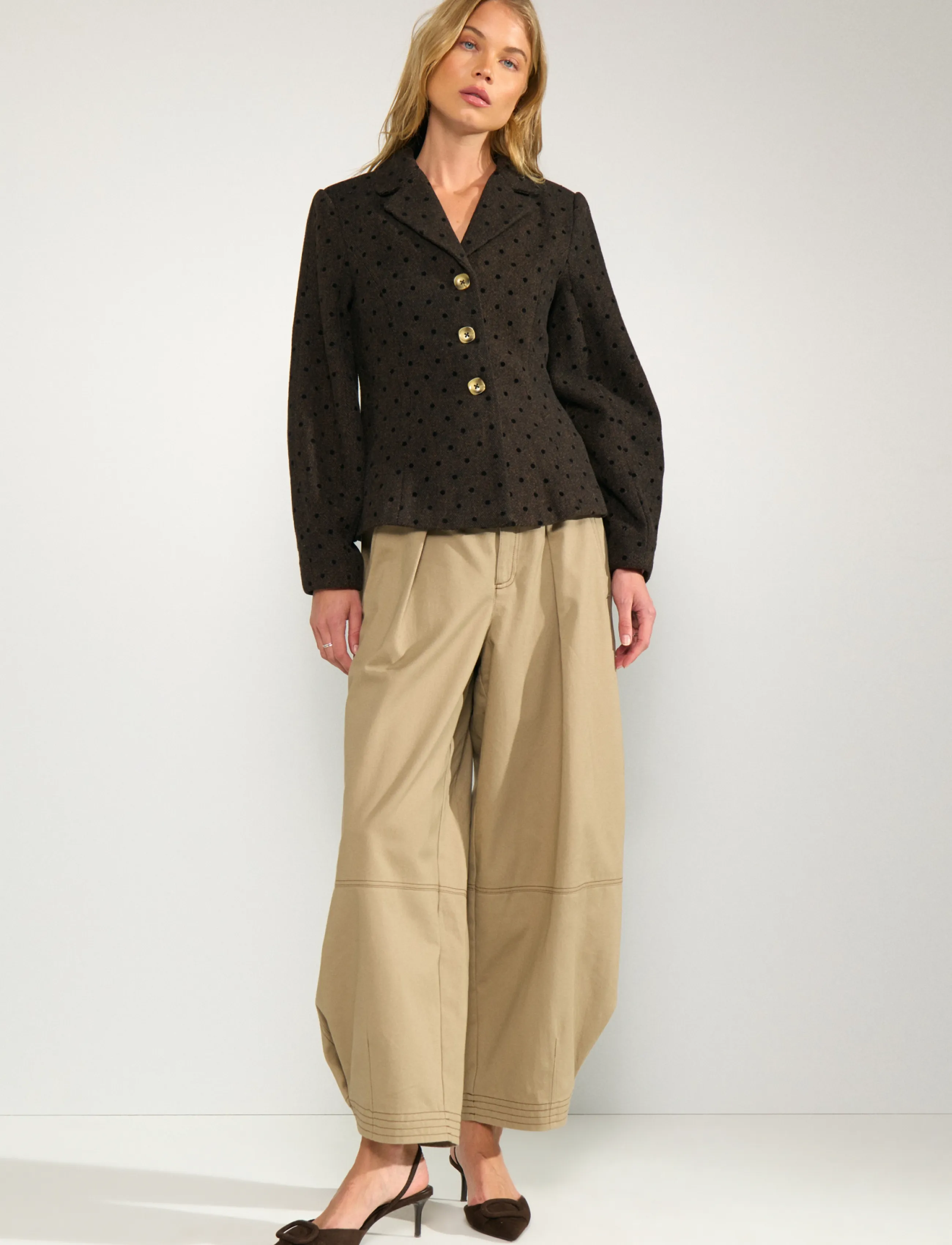 Nümph - NUAMIA BLAZER - black coffee - 4
