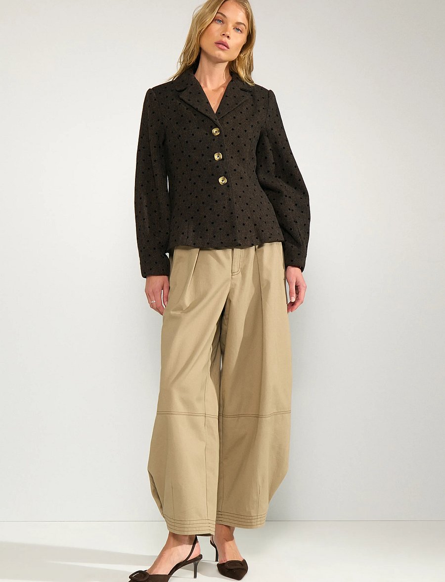 Nümph - NUAMIA BLAZER - enkeltradede blazere - black coffee - 4