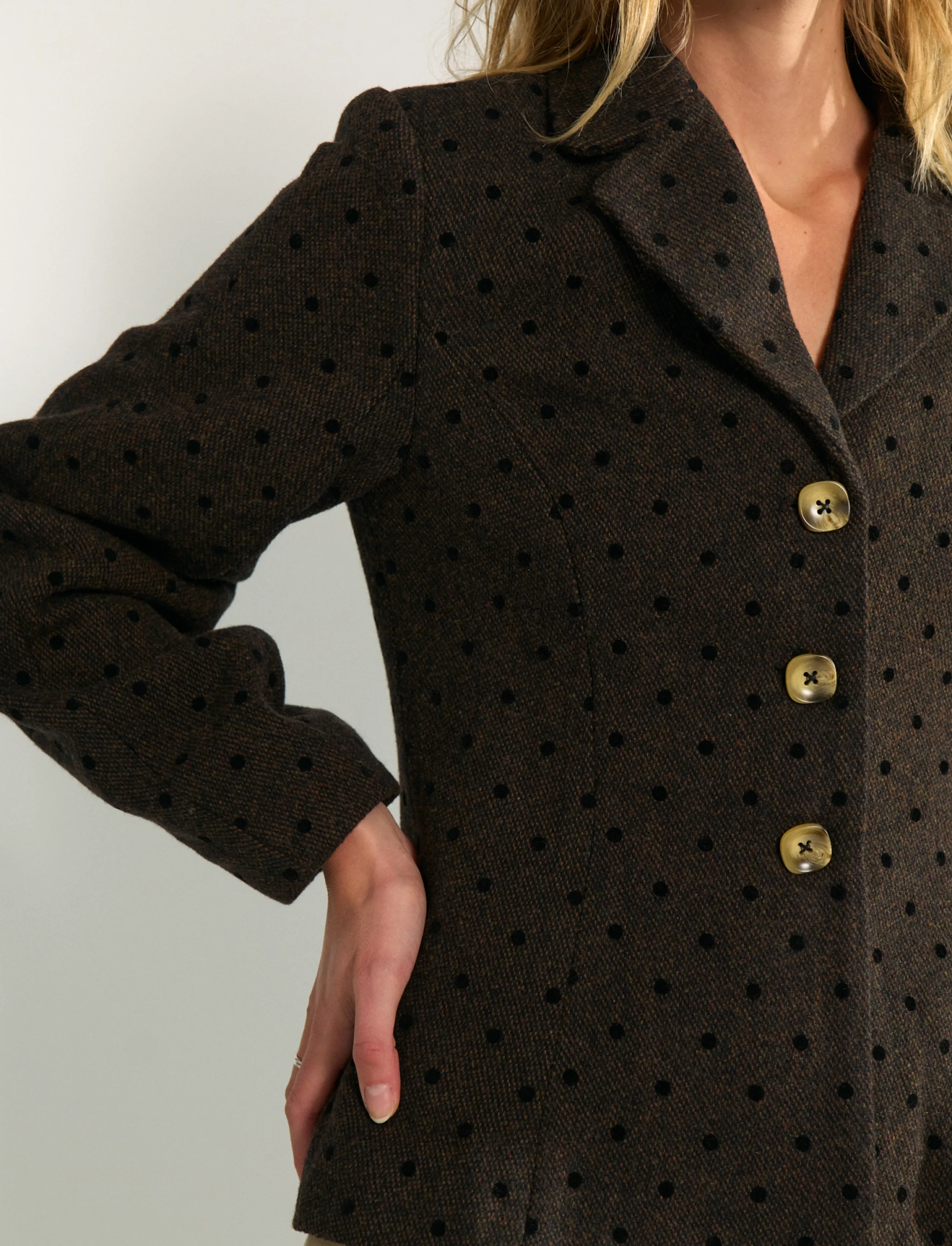 Nümph - NUAMIA BLAZER - black coffee - 5
