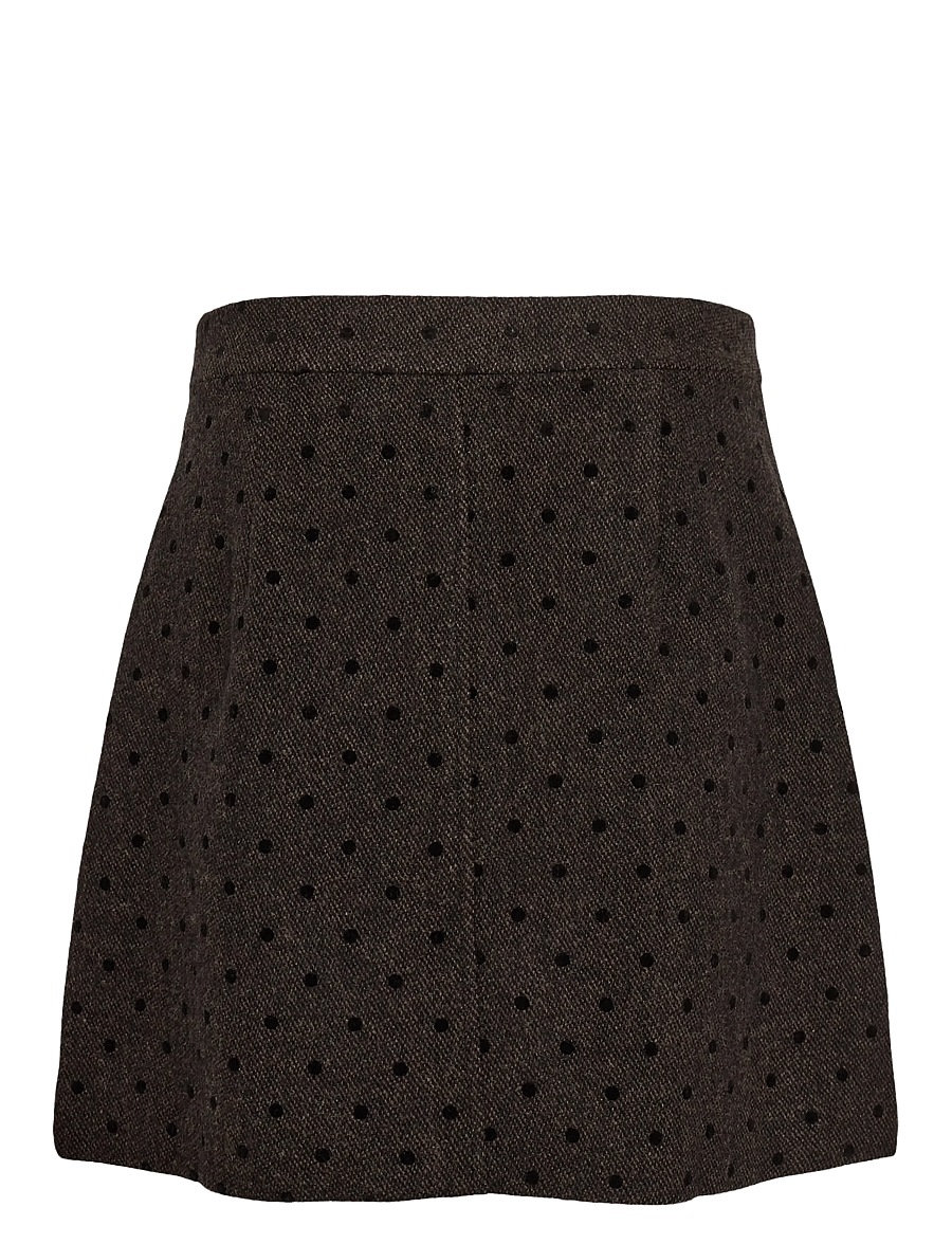 Nümph - NUAMIA SKIRT - kurze röcke - black coffee - 2