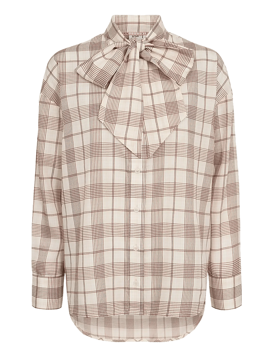 Nümph - NUBABETTE SHIRT - langærmede bluser - gray morn - 1