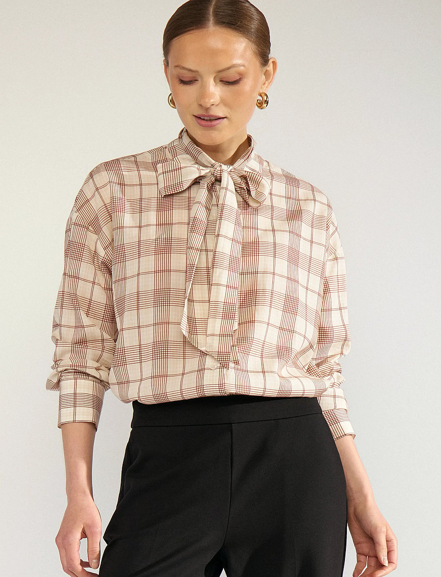 Nümph - NUBABETTE SHIRT - langærmede bluser - gray morn - 0