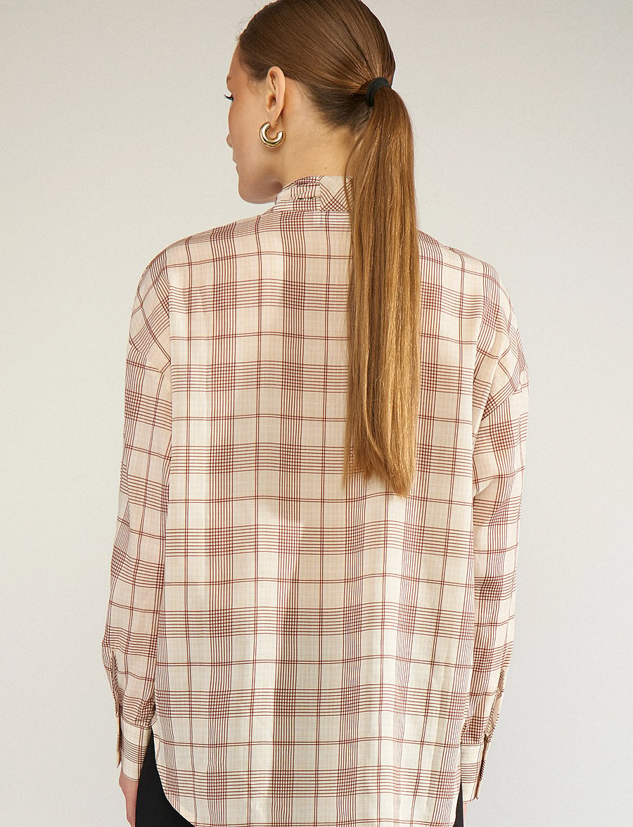 Nümph - NUBABETTE SHIRT - langærmede bluser - gray morn - 4