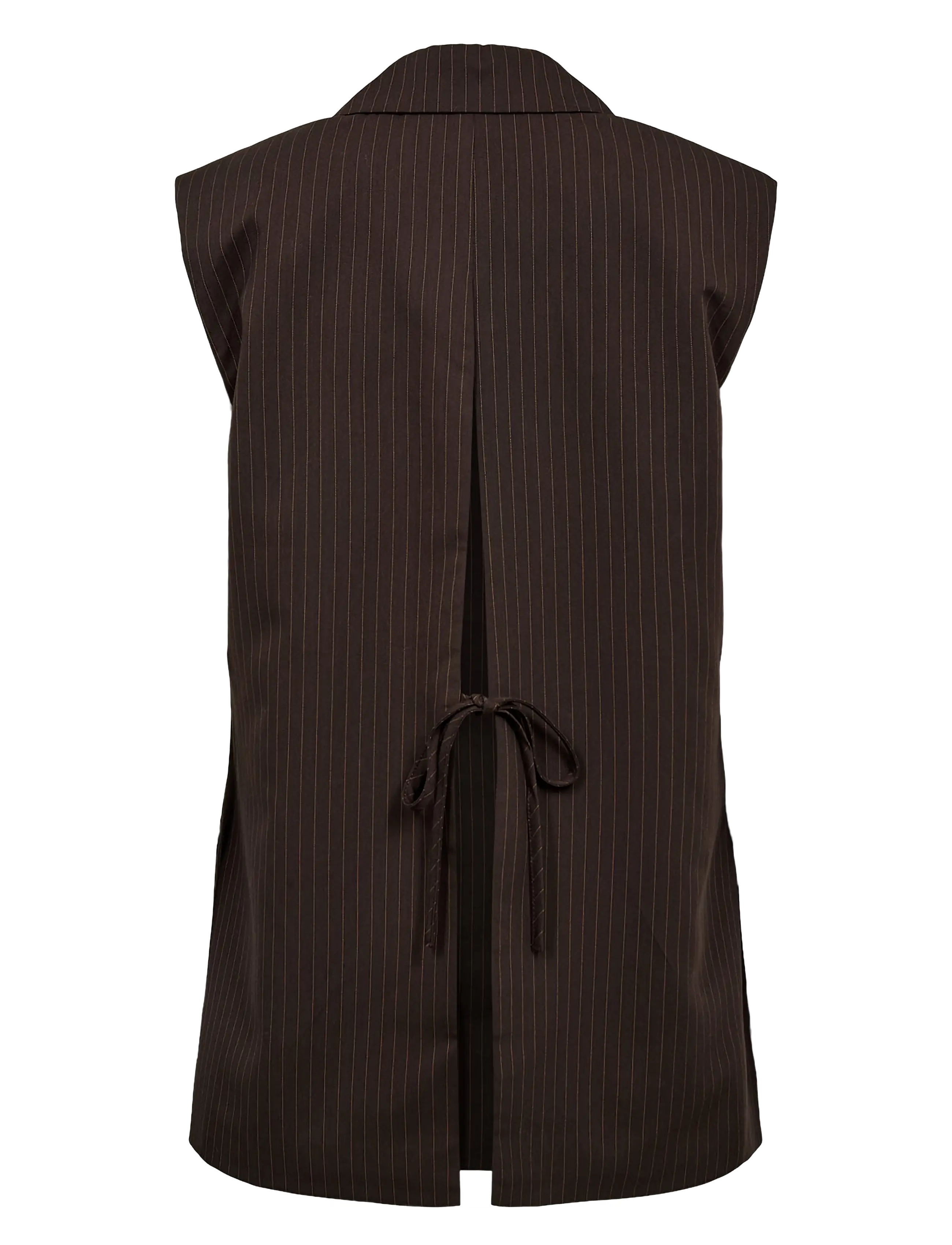 Nümph - NUSONYA VEST - Ülikonna vestid - black coffee - 2