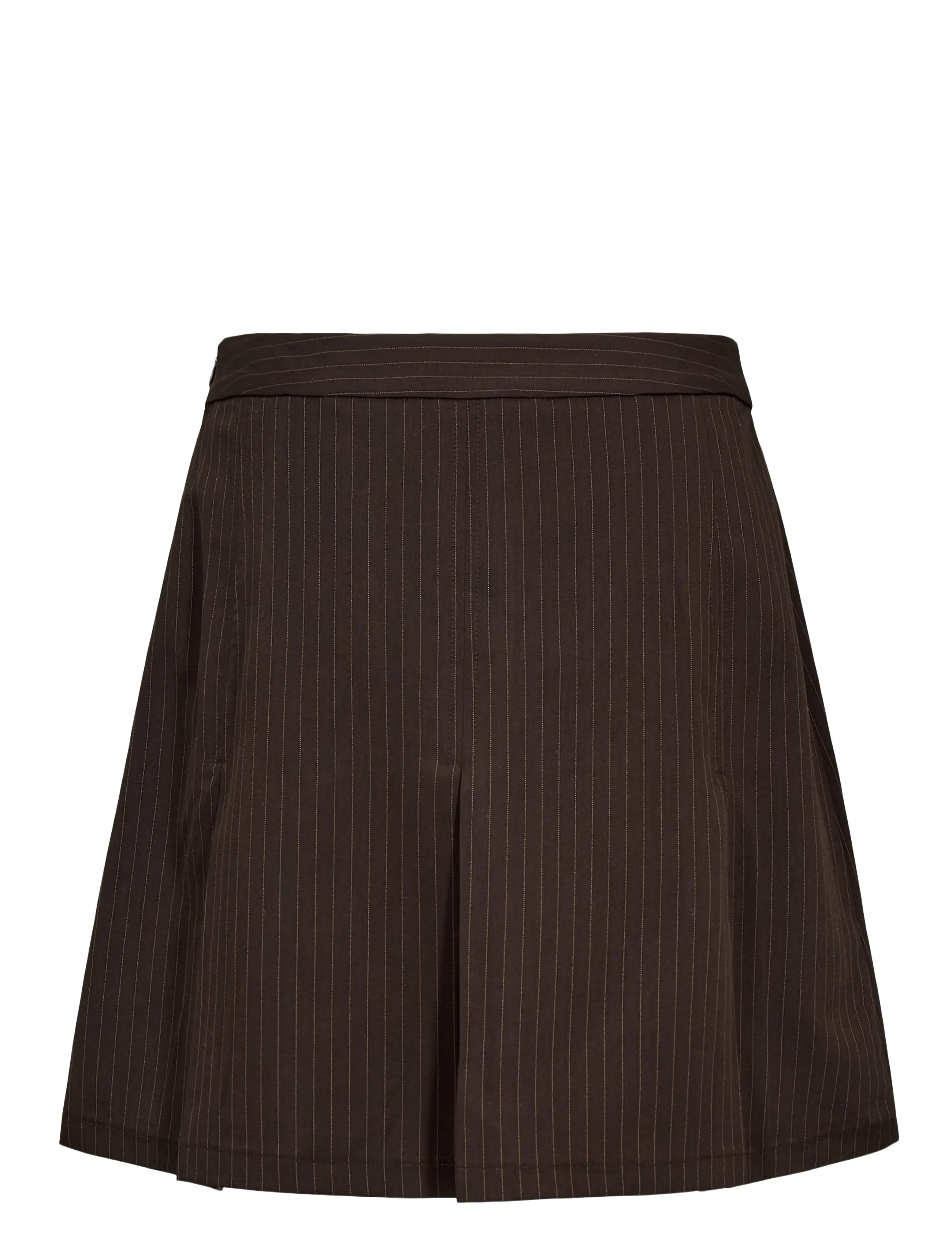 Nümph - NUSONYA SKIRT - plisseeritud seelikud - black coffee - 2