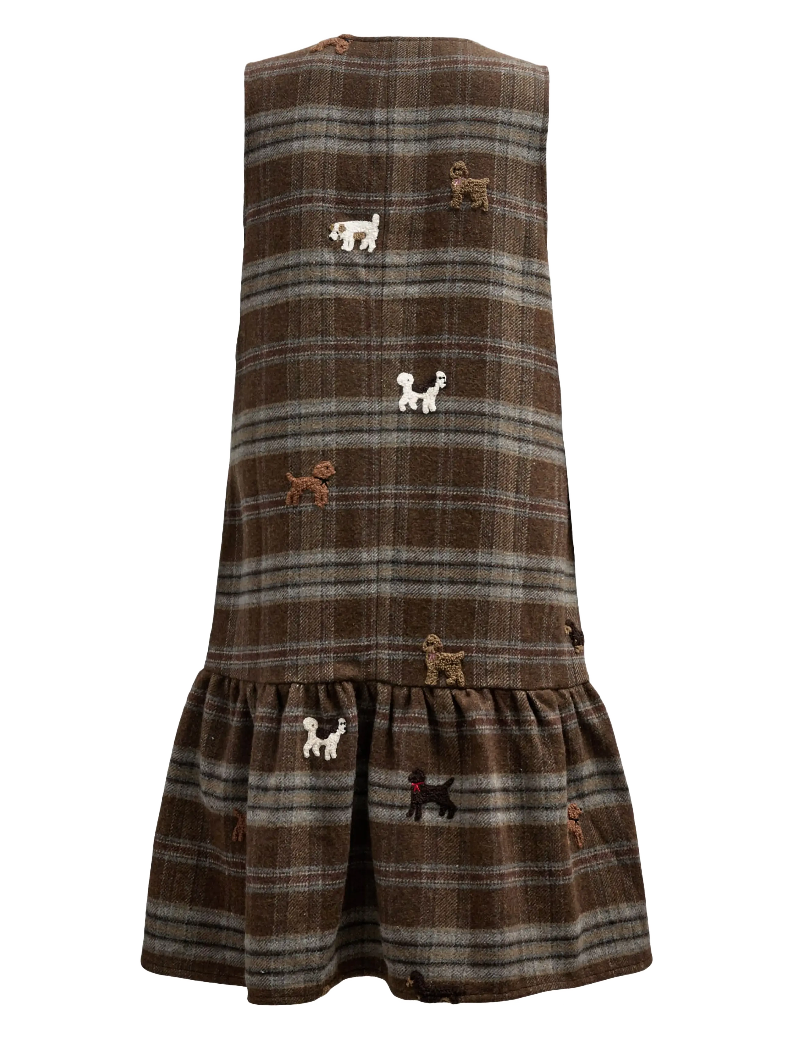 Nümph NUEZMA DRESS - Short Dresses - KELP / brown