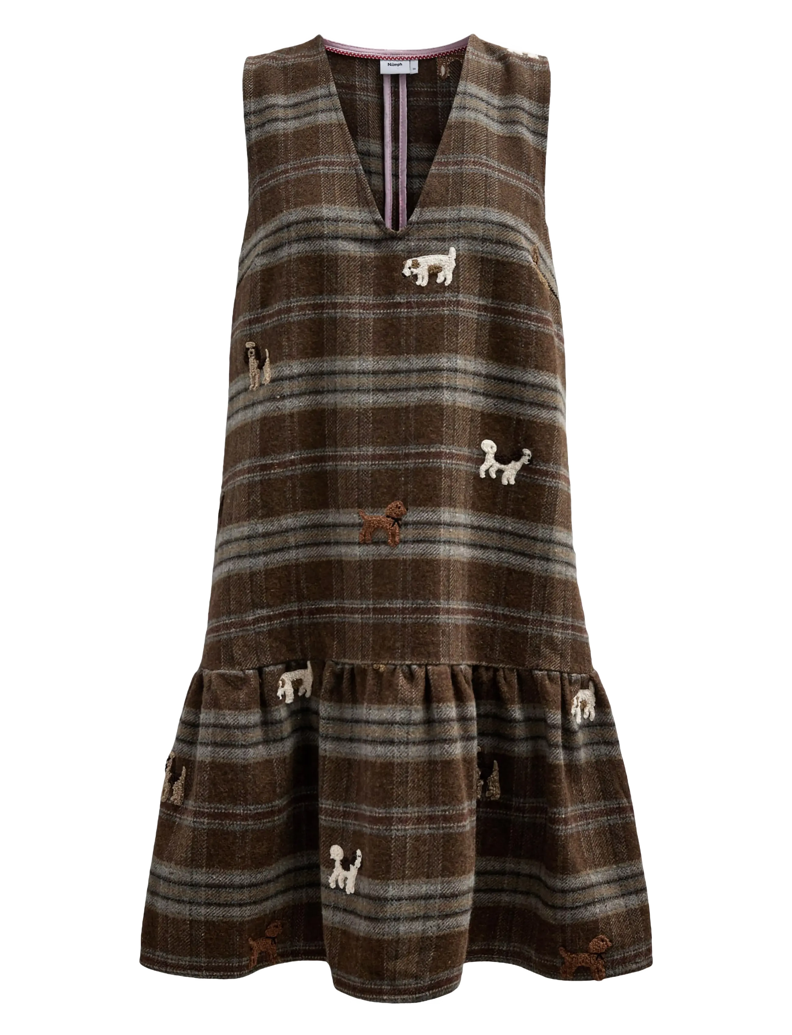 Nümph - NUEZMA DRESS - short dresses - kelp - 1
