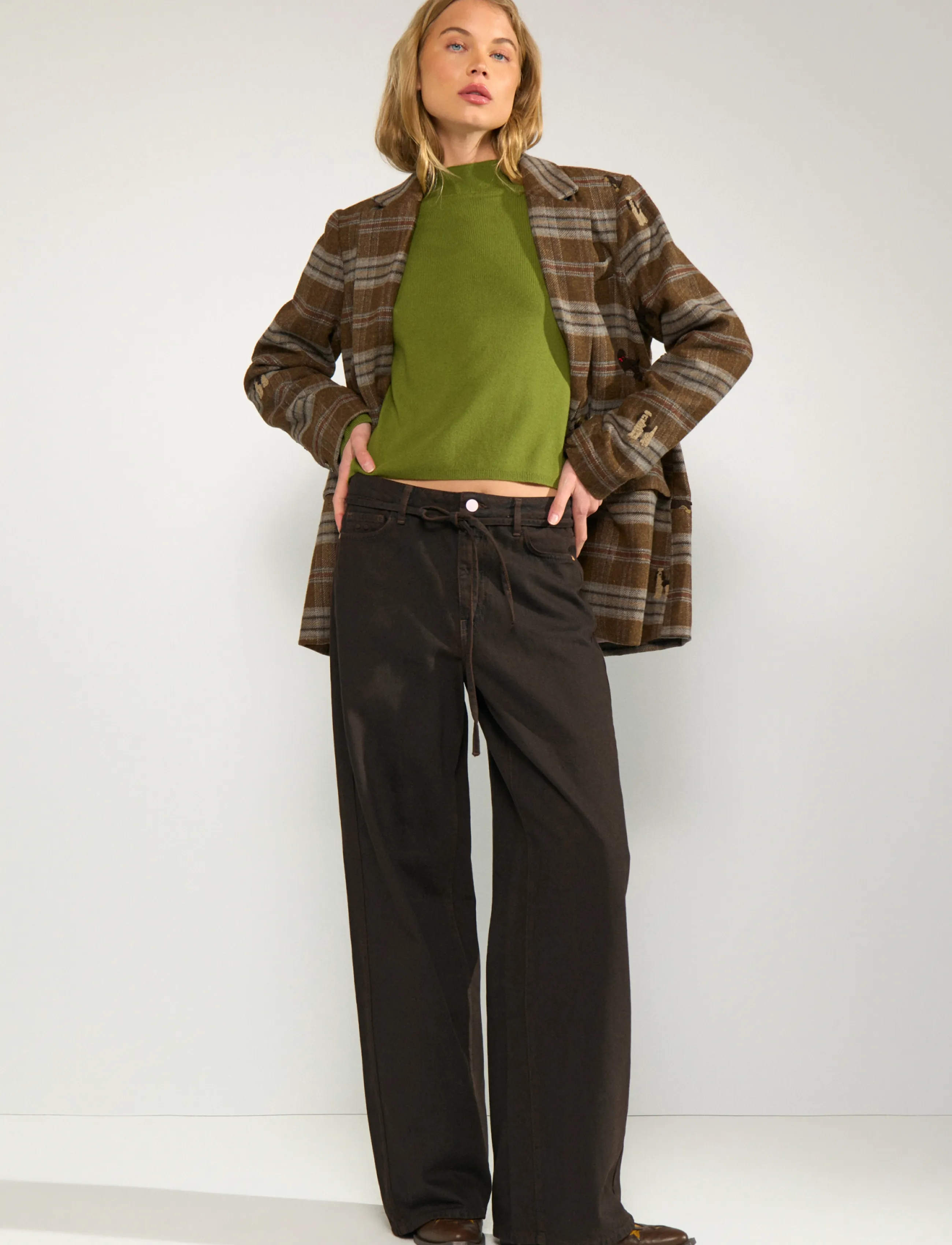 Nümph - NUEZMA OVERSIZE BLAZER - kelp - 4