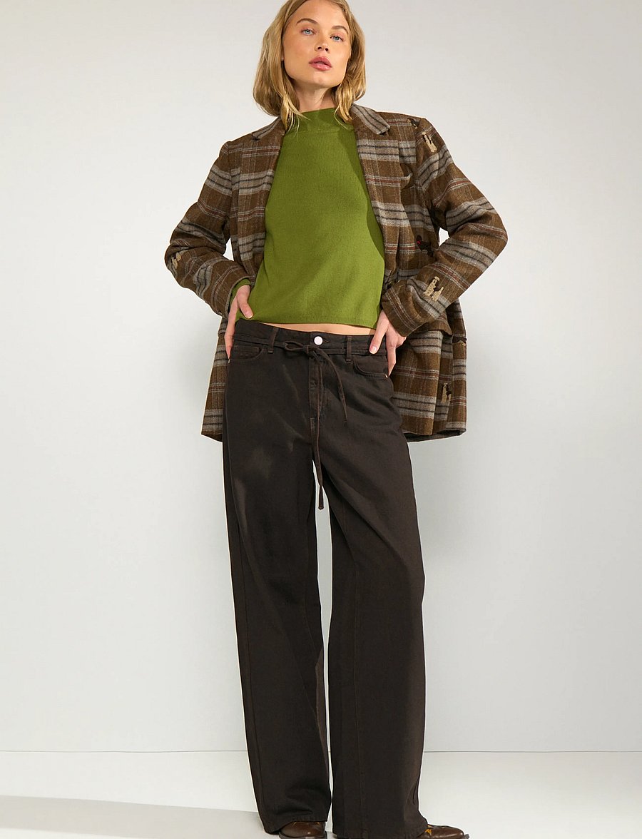 Nümph - NUEZMA OVERSIZE BLAZER - Üherealised pintsakud - kelp - 4