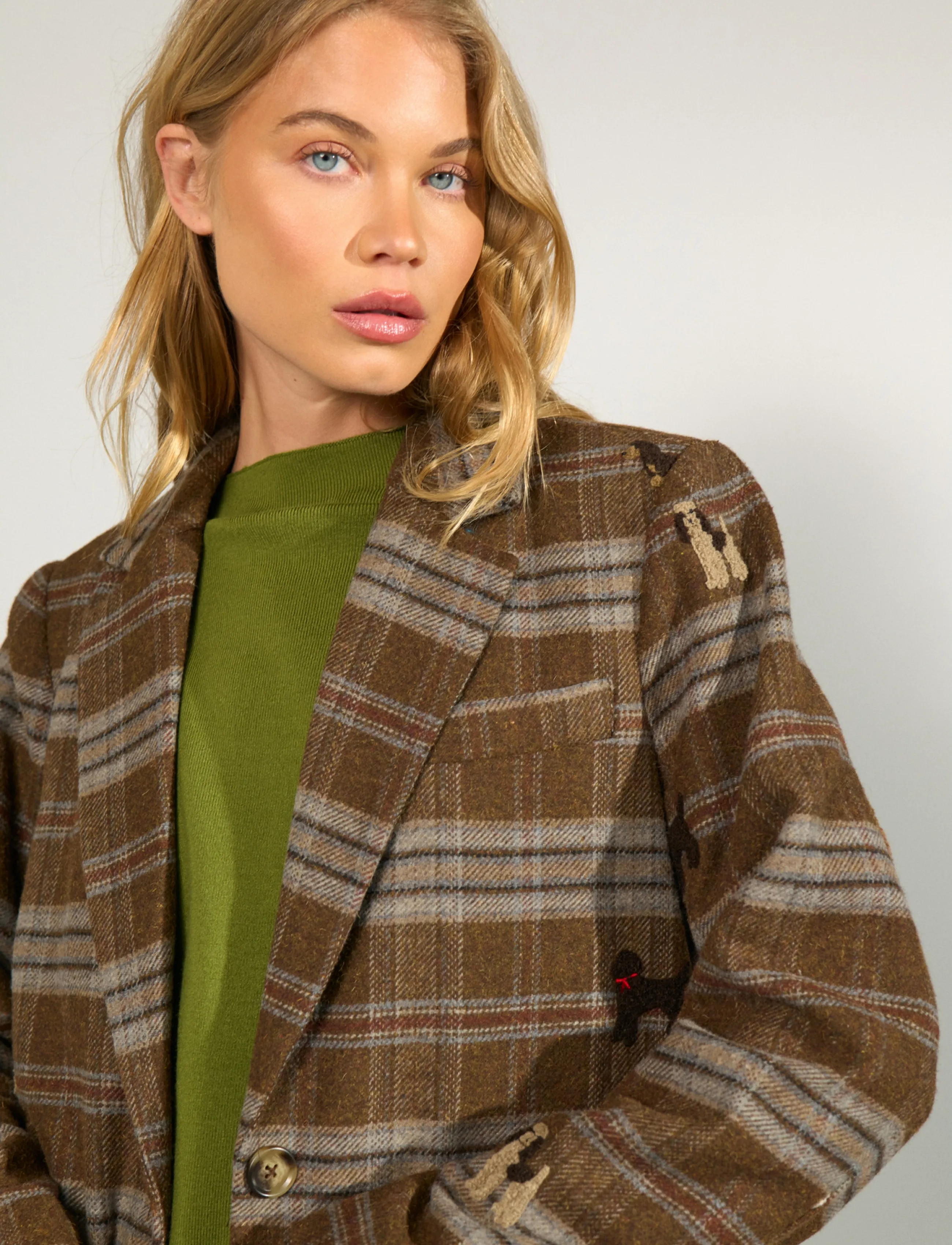 Nümph - NUEZMA OVERSIZE BLAZER - kelp - 5