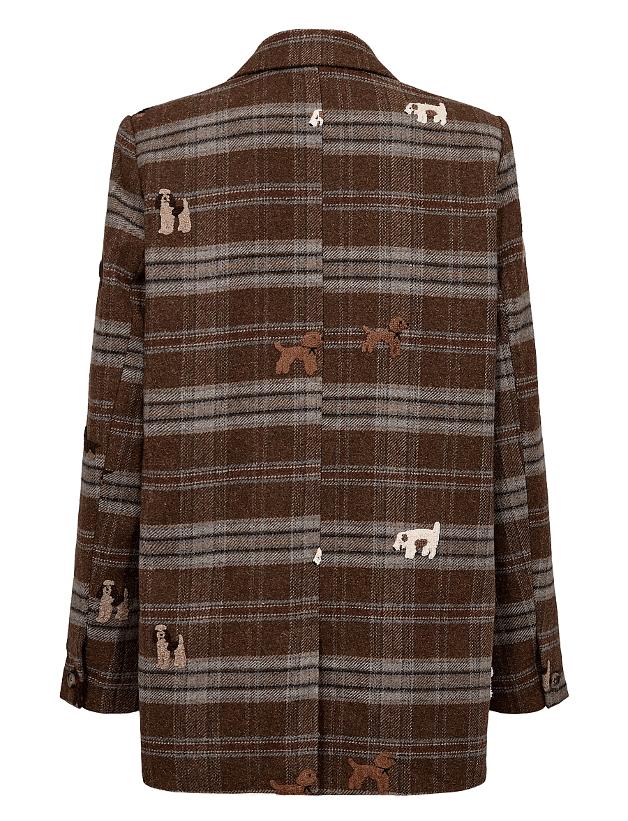 Nümph - NUEZMA OVERSIZE BLAZER - Üherealised pintsakud - kelp - 2