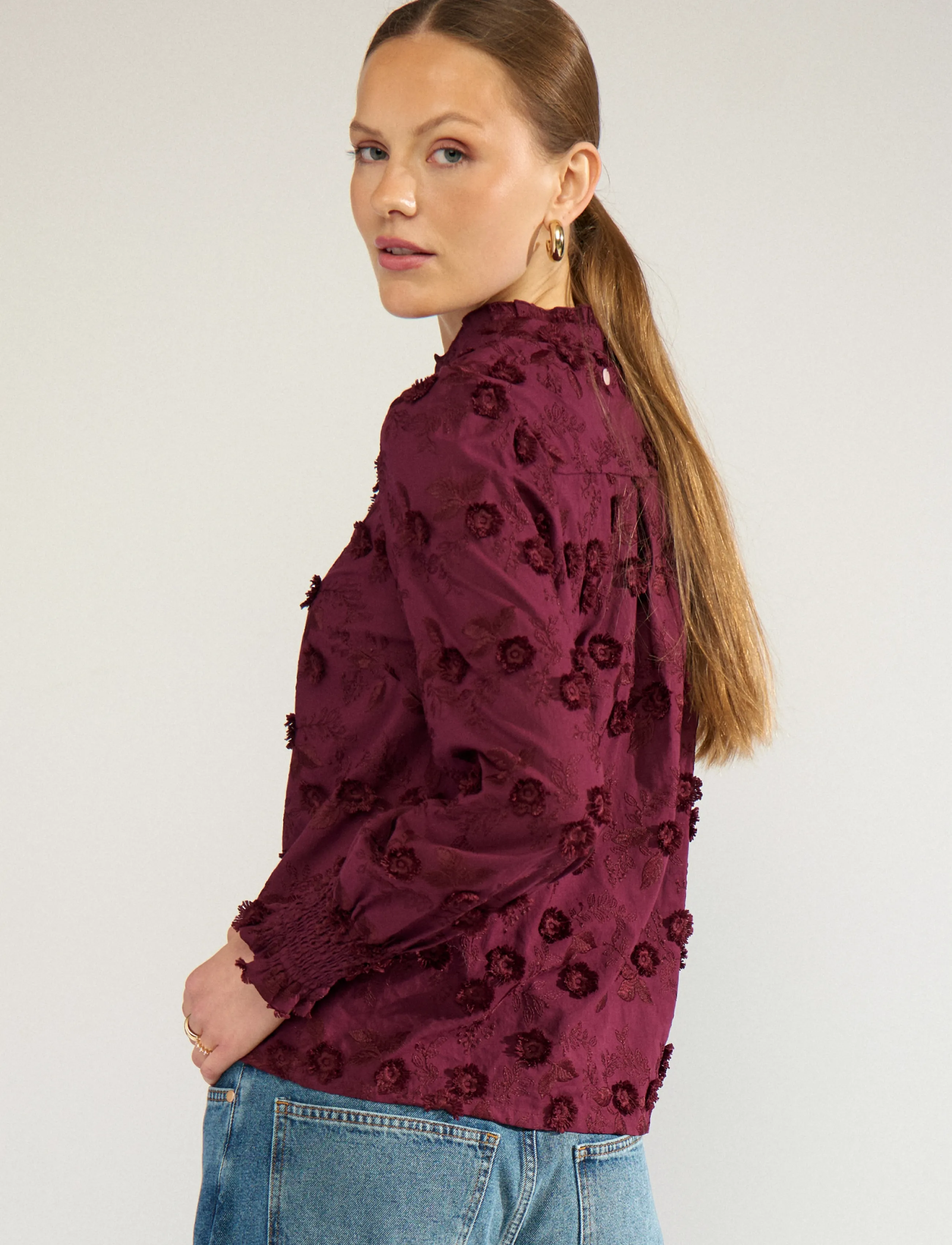 Nümph - NULENEA SHIRT - pikkade varrukatega särgid - fig - 4