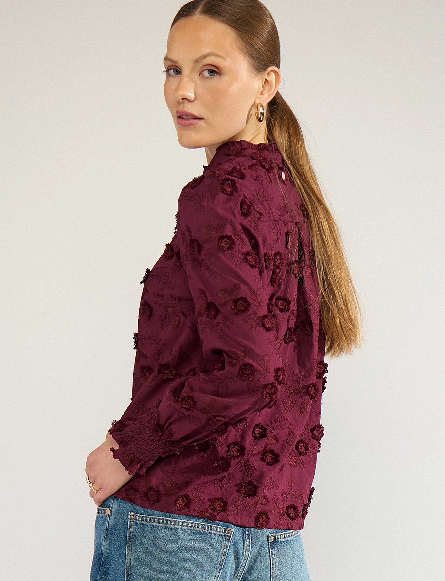 Nümph - NULENEA SHIRT - pikkade varrukatega särgid - fig - 4