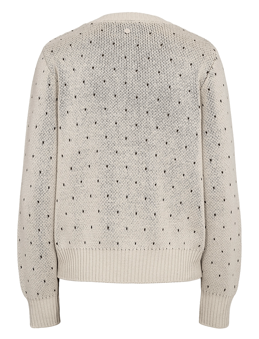 Nümph - NUSAMARA PULLOVER - striktrøjer - gray morn - 2