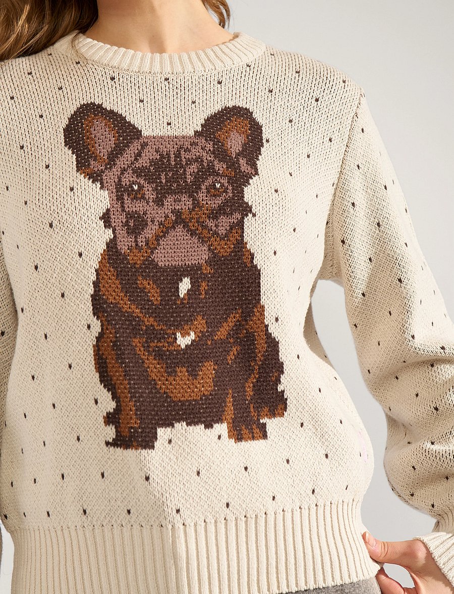Nümph - NUSAMARA PULLOVER - striktrøjer - gray morn - 4