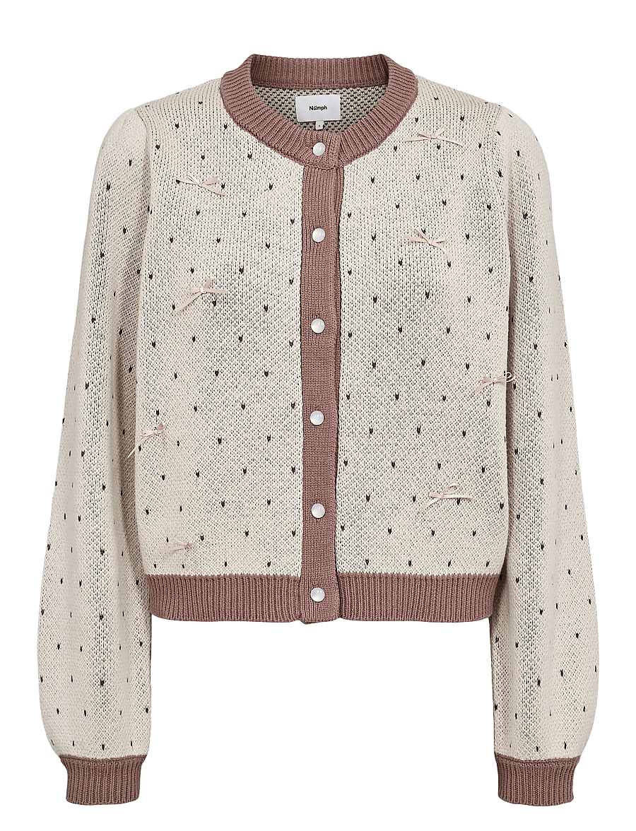 Nümph - NUSAMARA CARDIGAN - koftor - gray morn - 1