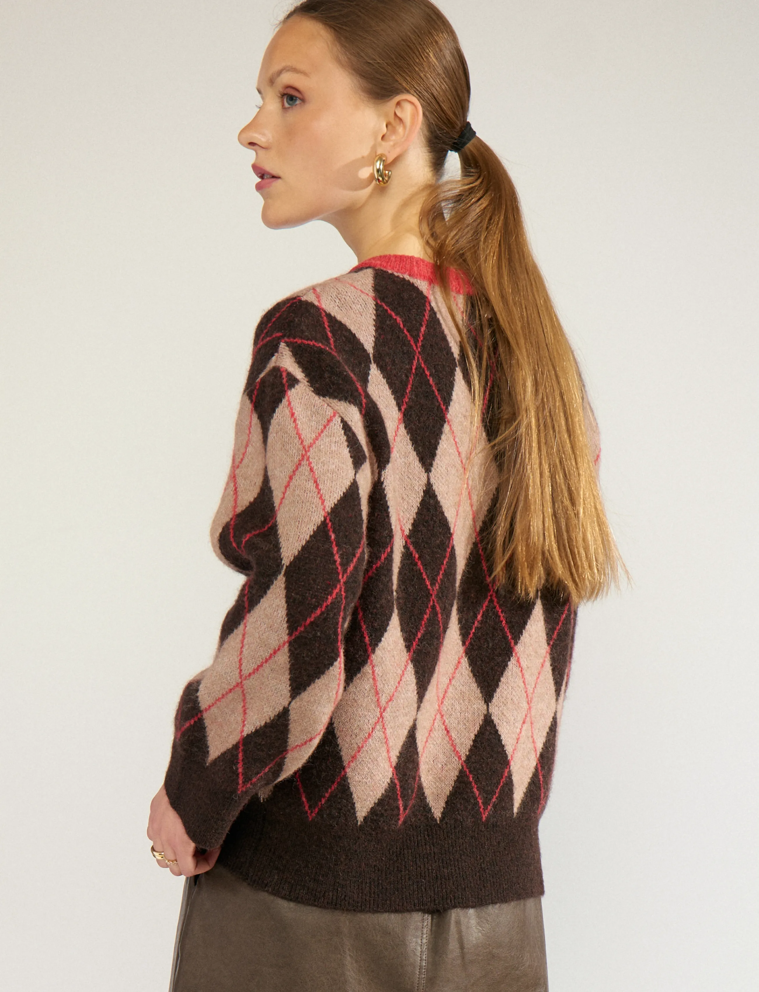 Nümph - NUTIKLA PULLOVER - jumpers - goji berry - 4