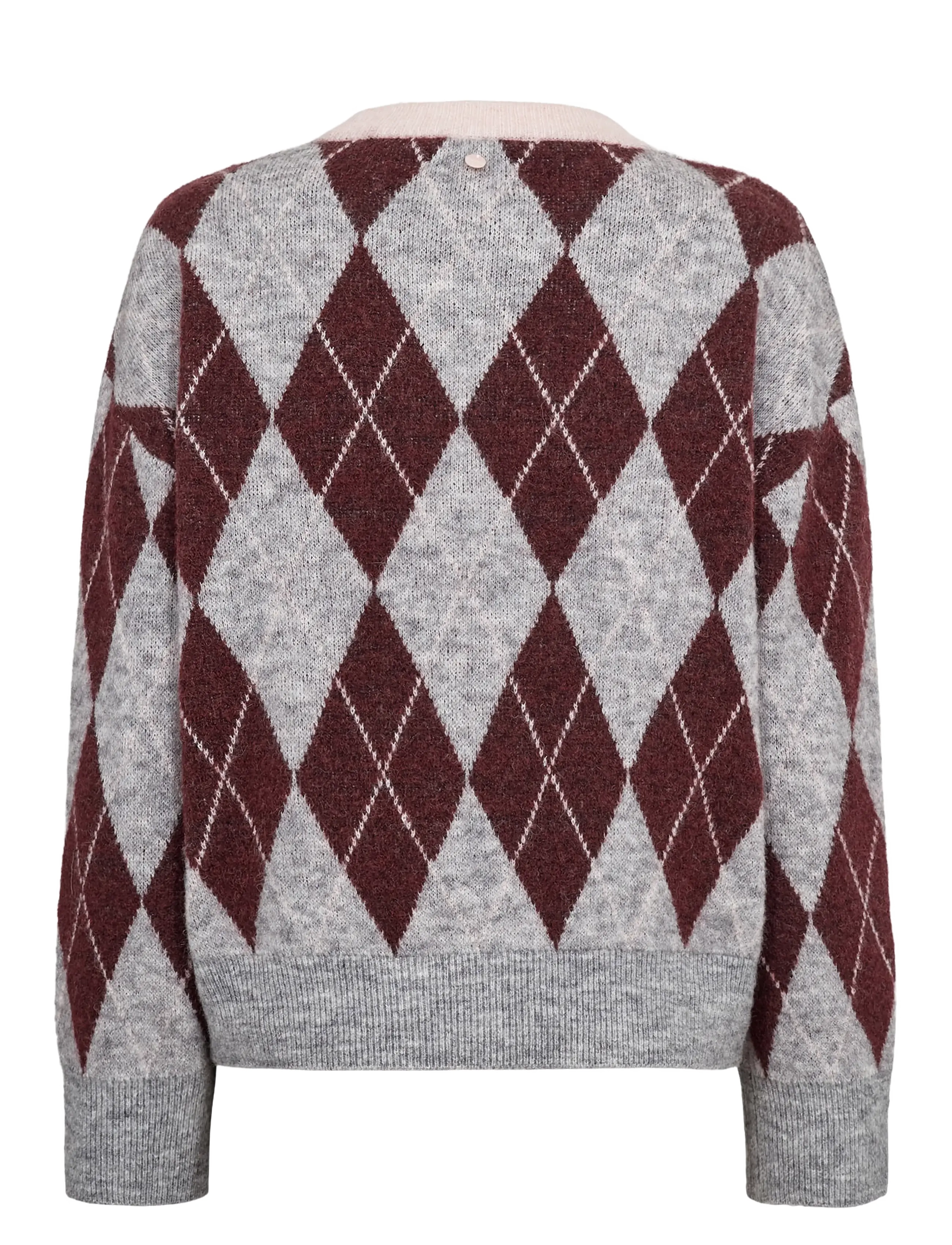 Nümph - NUTIKLA PULLOVER - jumpers - medium grey mel - 2