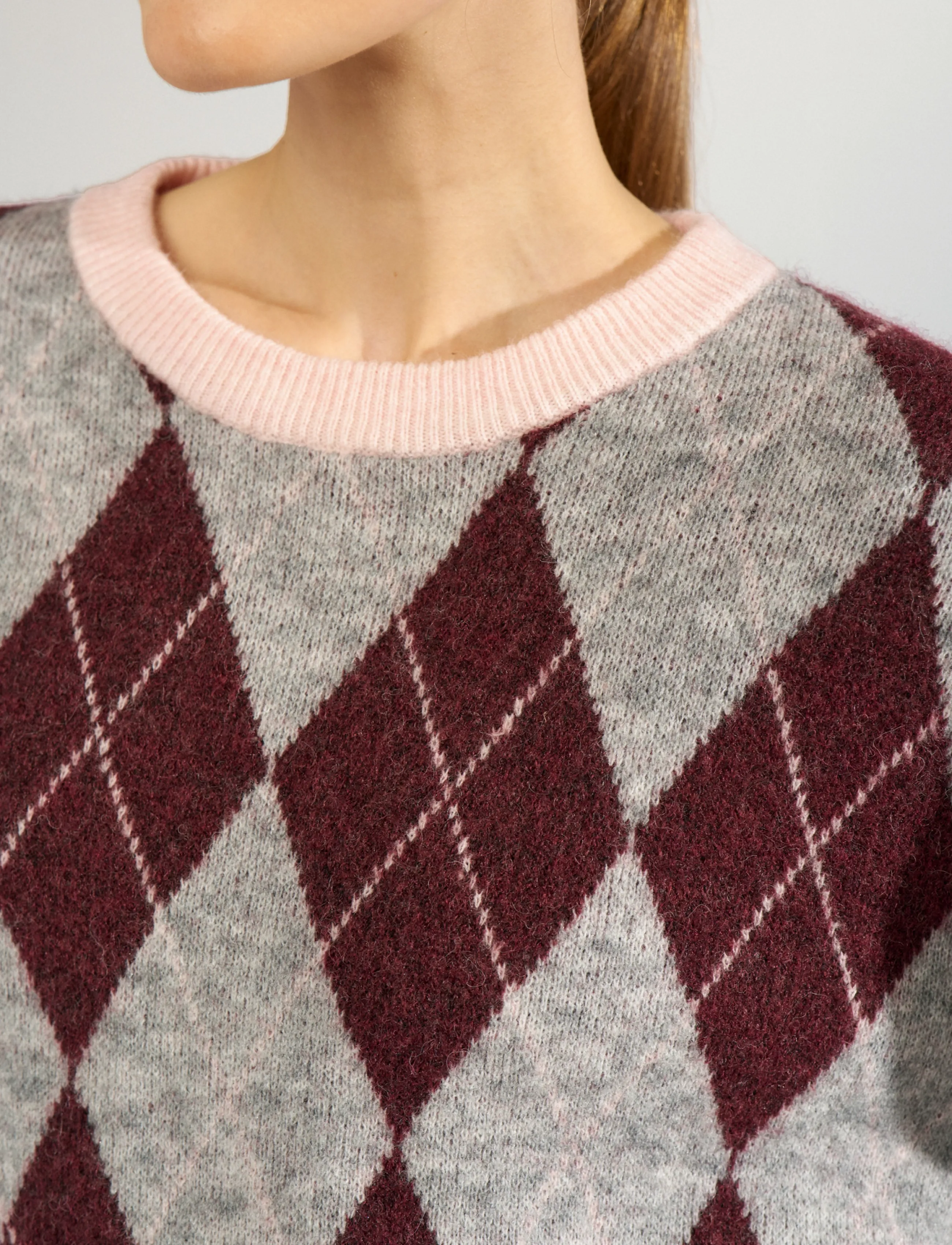 Nümph - NUTIKLA PULLOVER - jumpers - medium grey mel - 5